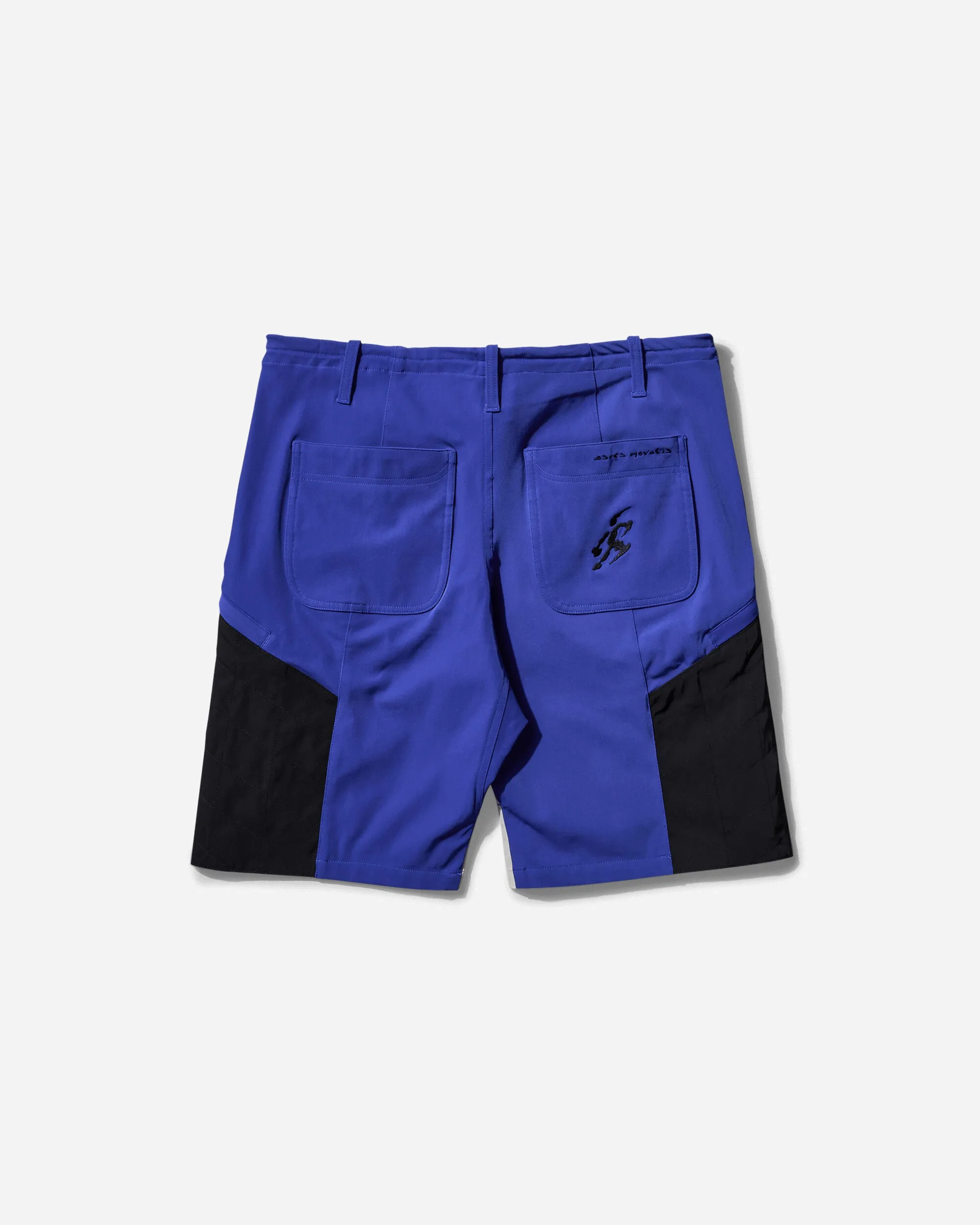 Men'S Novalis Liatrisory Shorts Anthracite / Blue Rock Shape Brand Digital Printing