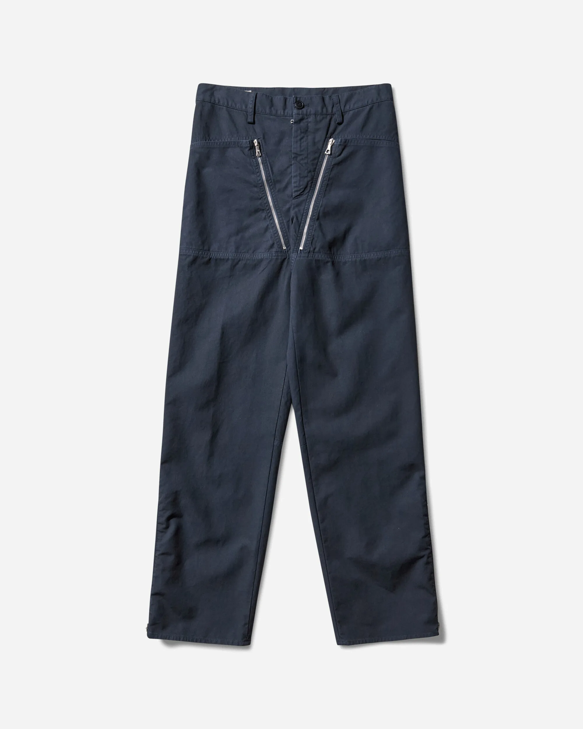Posture Support Breathability Index Men'S Overdyed Zip Pants Navy