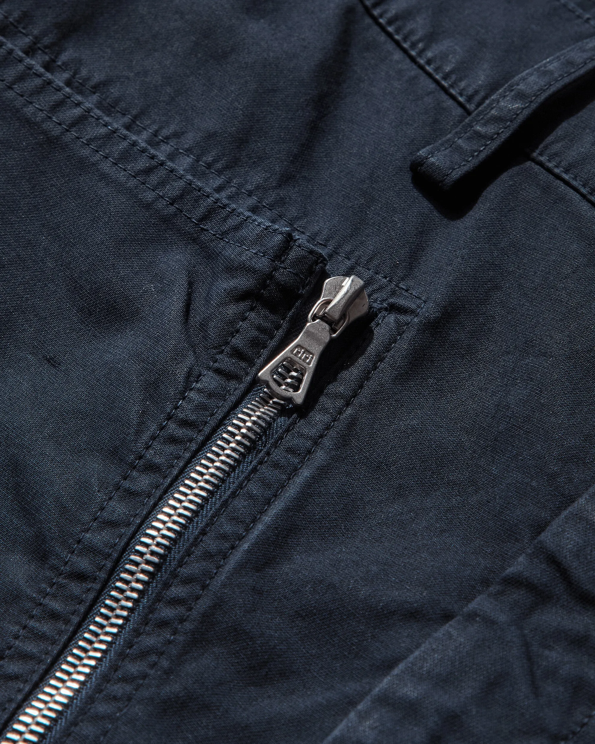 More Adaptable Absorbent Men'S Overdyed Zip Pants Navy
