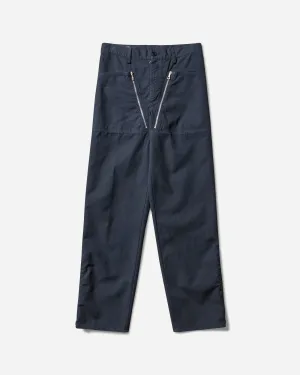 Posture Support Breathability Index Men'S Overdyed Zip Pants Navy