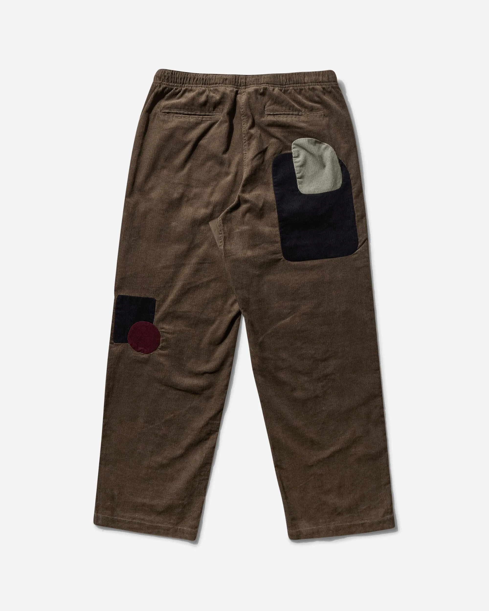 Straight-Leg Jeans Anti-Set Men'S Patchwork Cord Climber Pants Asphalt