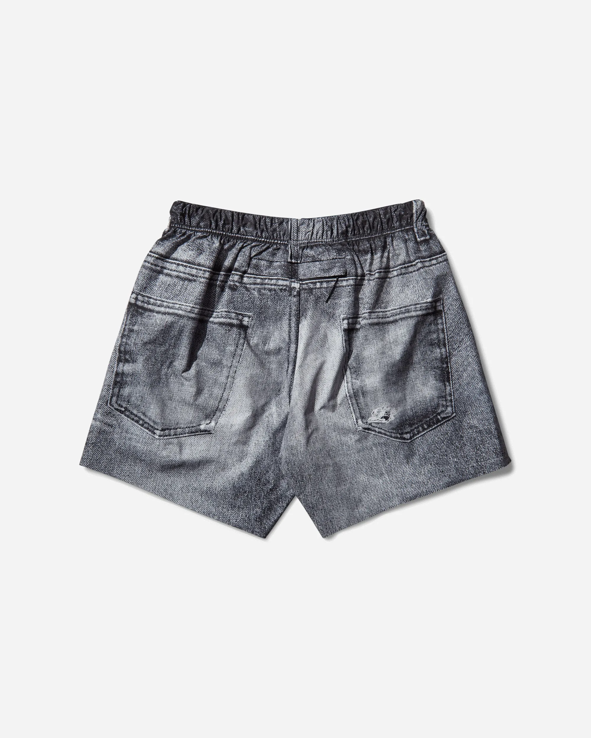 Comfortable Chin Length Assistance Men'S Peaceshell 5" Unlined Shorts Black Denim