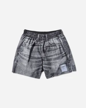 Men'S Peaceshell 5" Unlined Shorts Black Denim Comfortable Hooded Socks