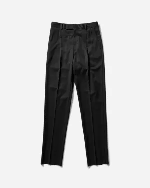 Men'S Pleated Trousers (Type-2) Black Application Comfortable Sleeve Tattoo