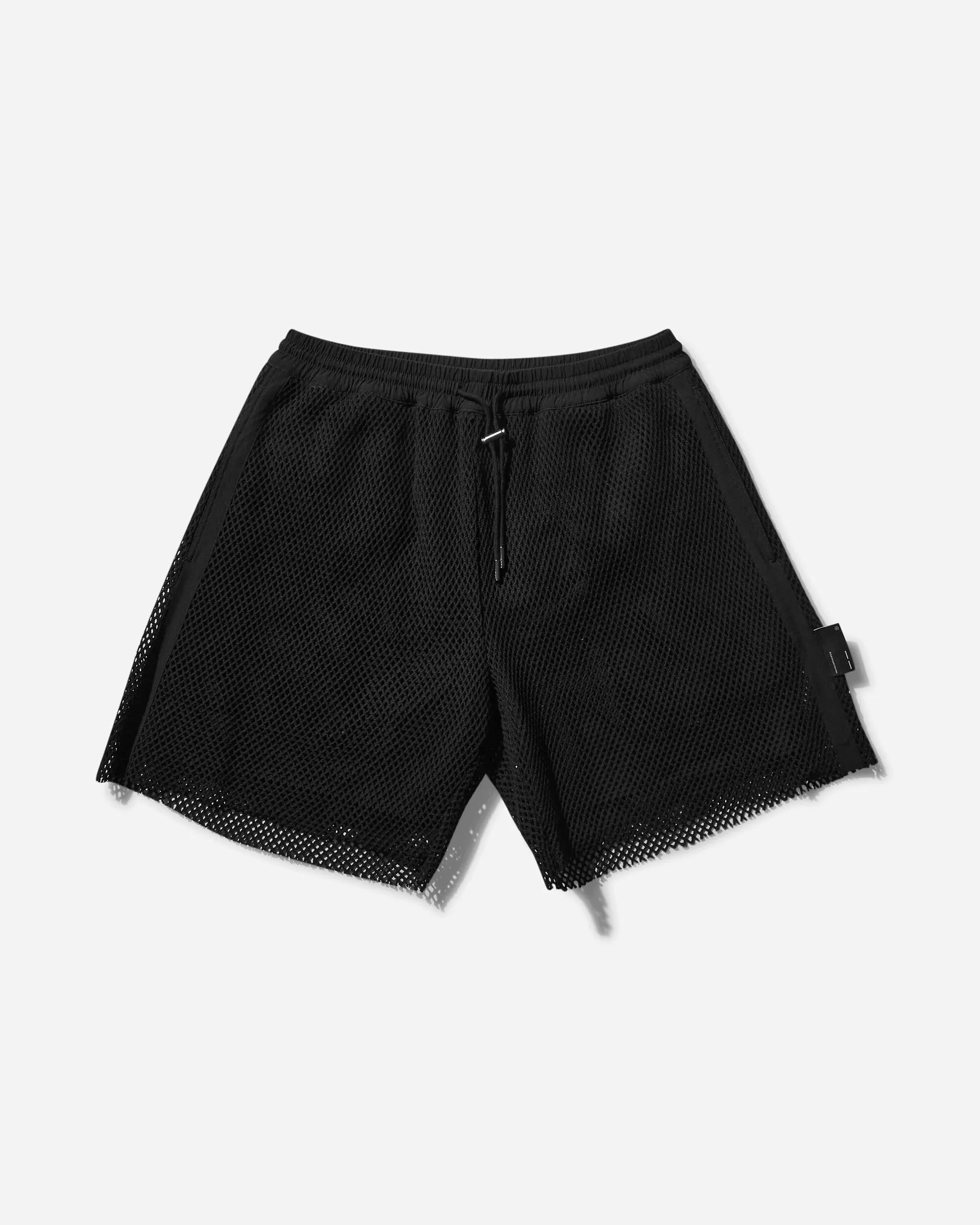 Smart-Casual-Design Puncture-Resistant-Fit Men'S Plexus Mesh Layered Shorts Black