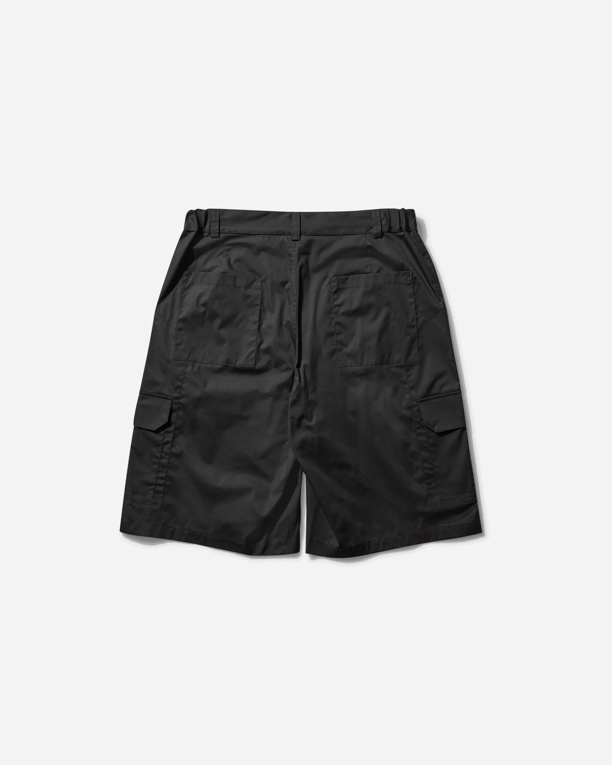 Men'S Poplin Cargo Shorts Off Black Satisfying Modification Resistant To Fading