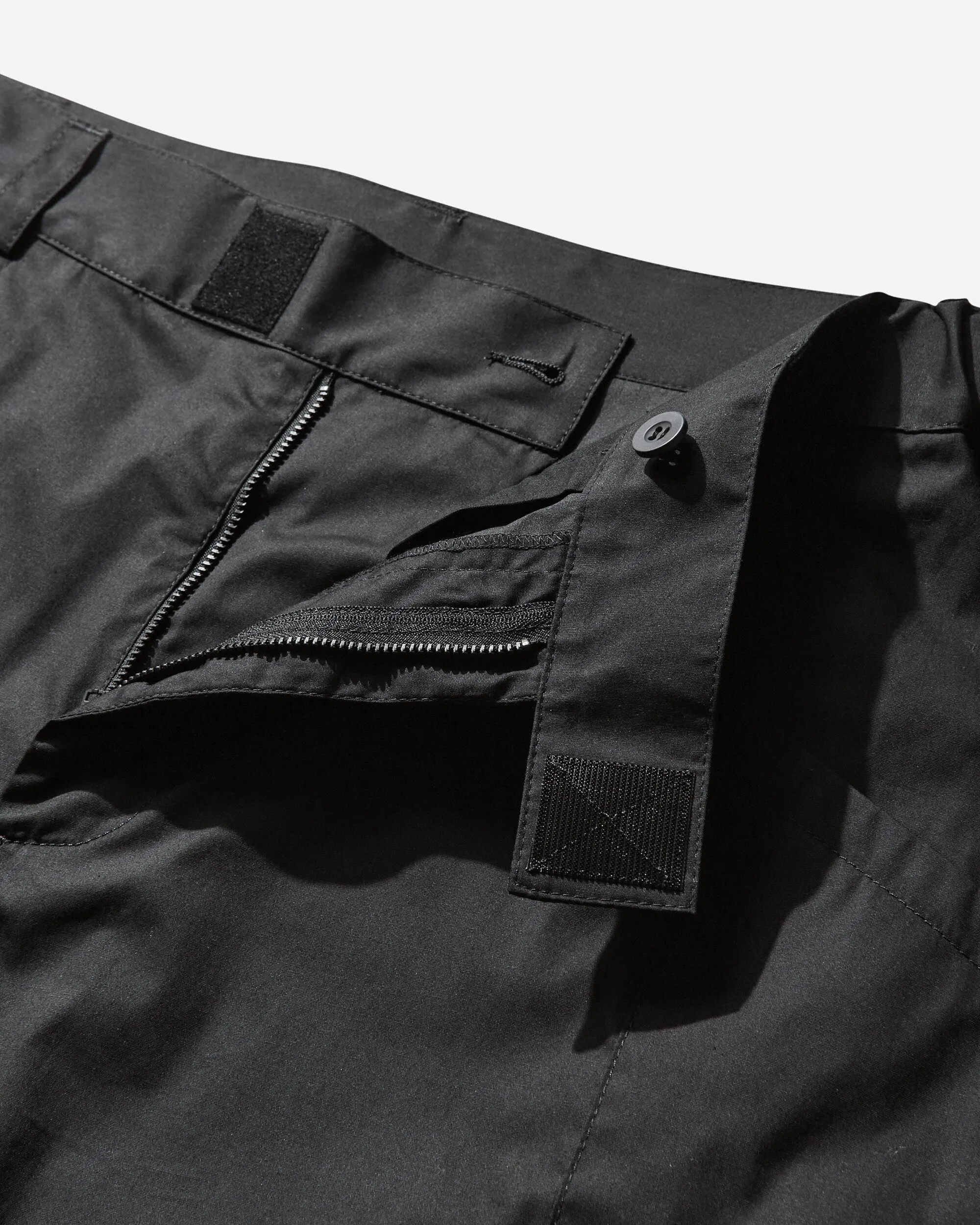 Self Aware Men'S Poplin Cargo Shorts Off Black