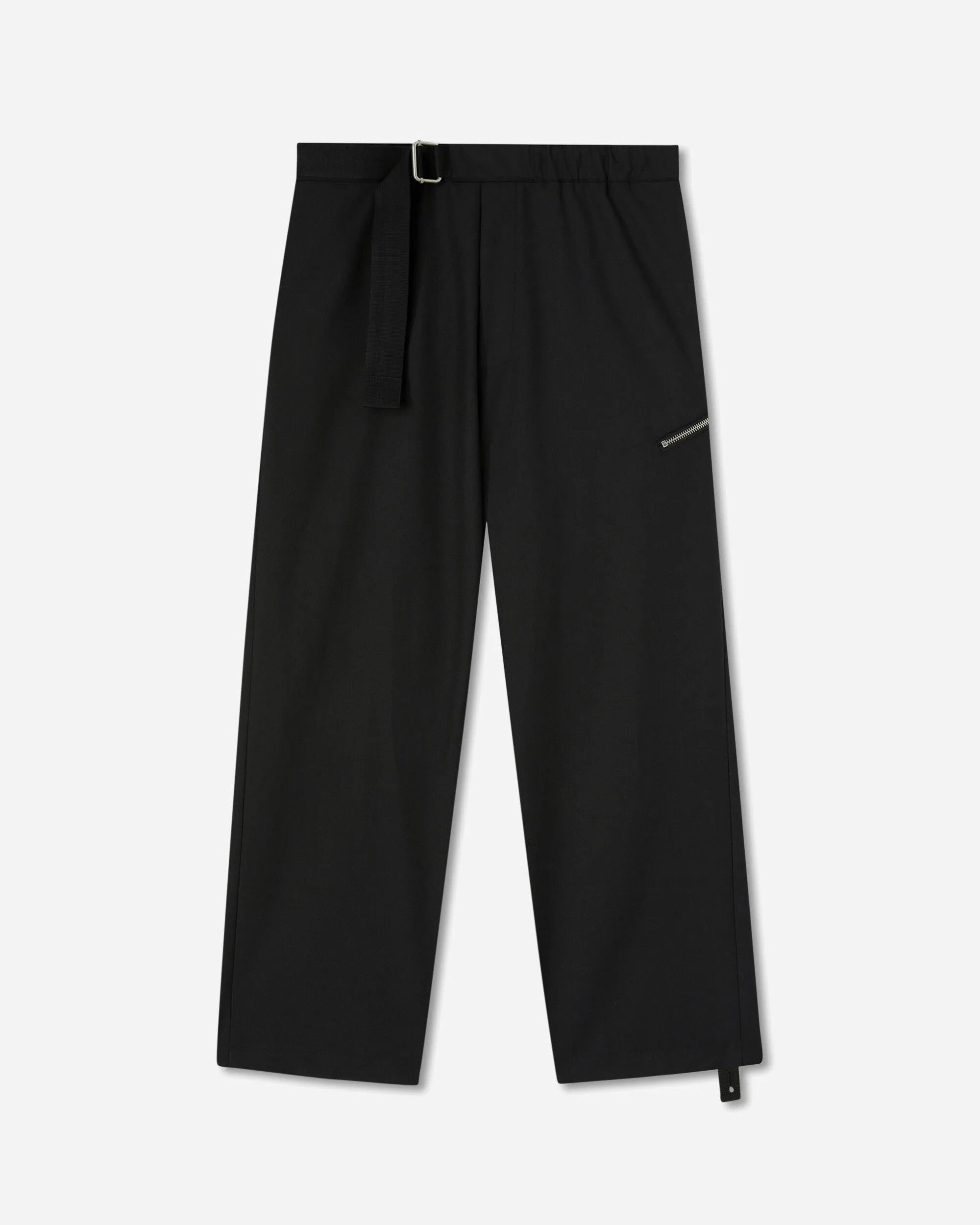 Men'S Regs Pants Black Adjustable - Straps Match Shape