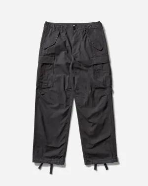 Men'S Ripstop Military Cargo Pants Black Punk
