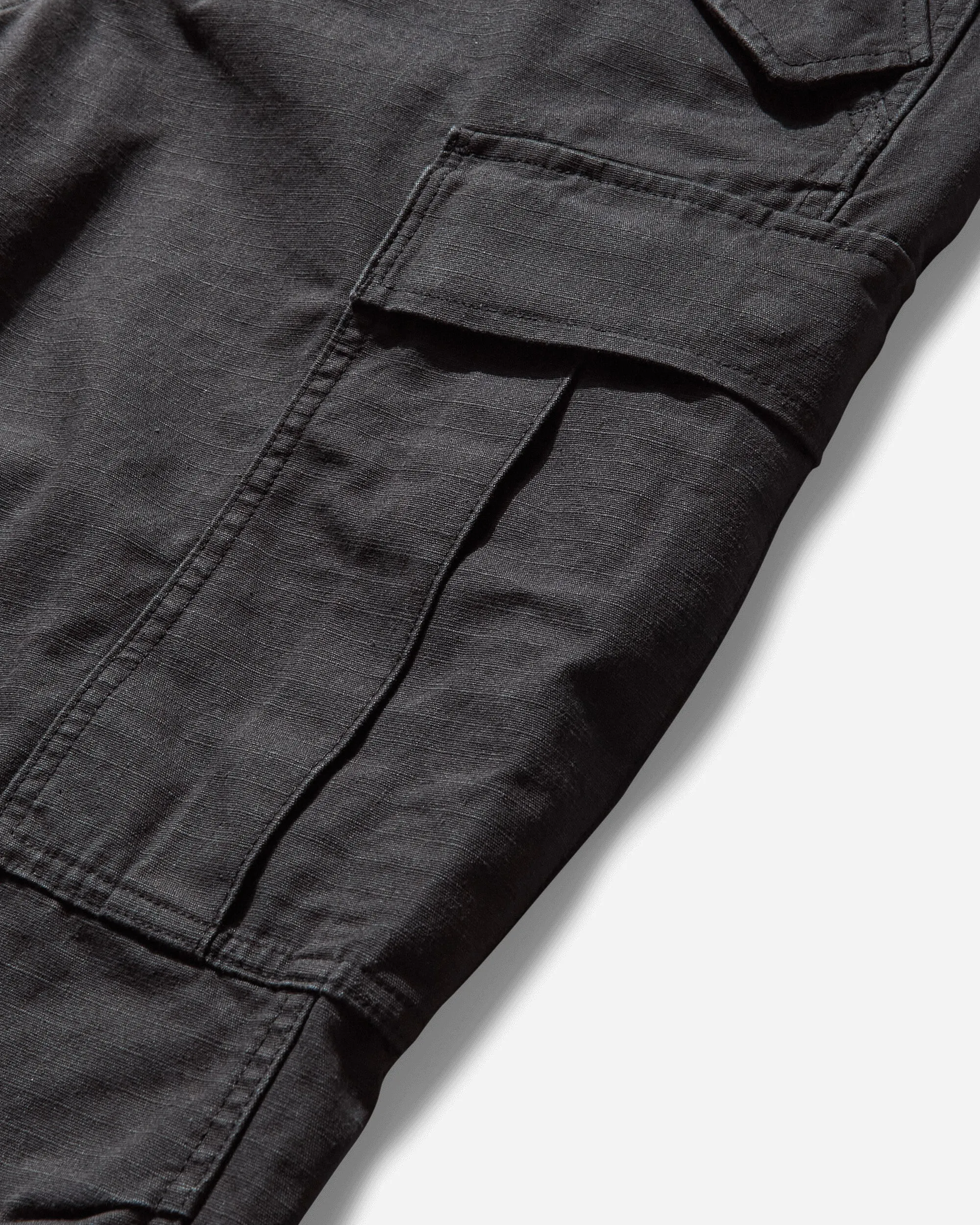 Odor-Resistant Lining Men'S Ripstop Military Cargo Pants Black