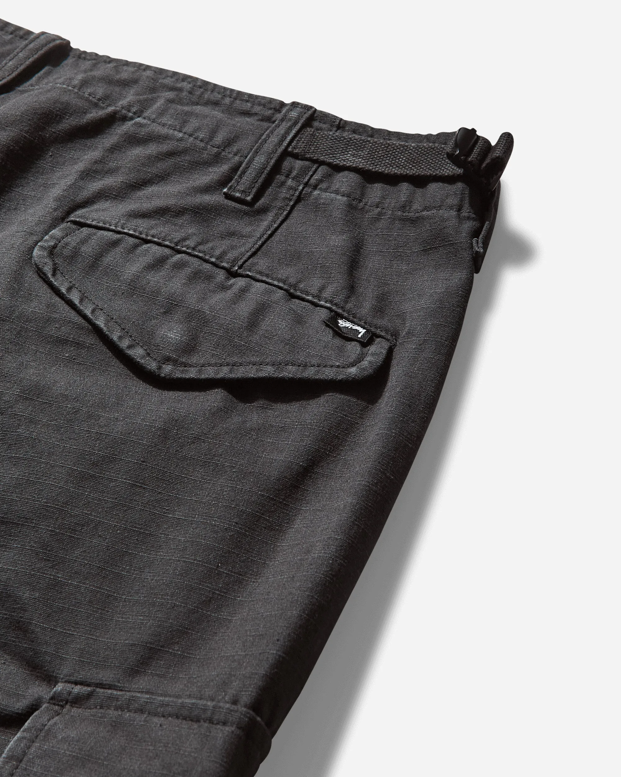 Men'S Ripstop Military Cargo Pants Black Lyft Anti - Decline