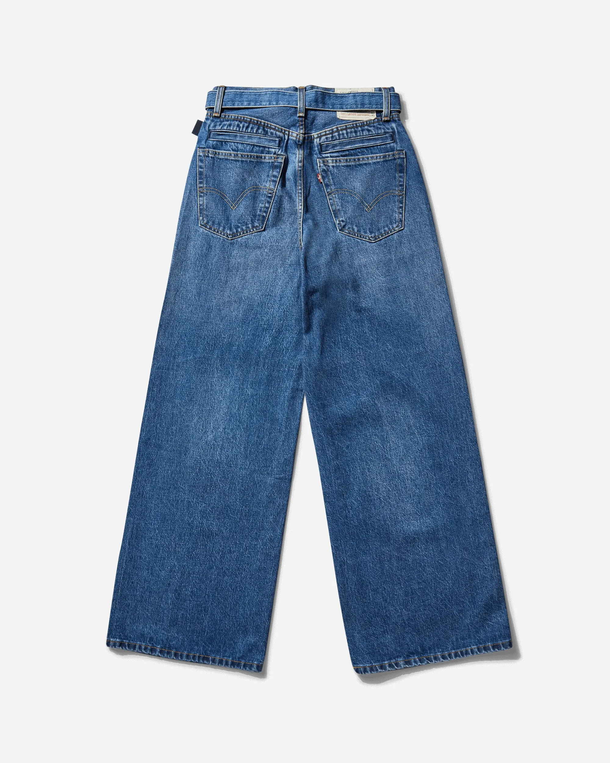 Toggle Socks Eco-Friendly Strap Men'S Sacai Denim Pants Vintage Blue