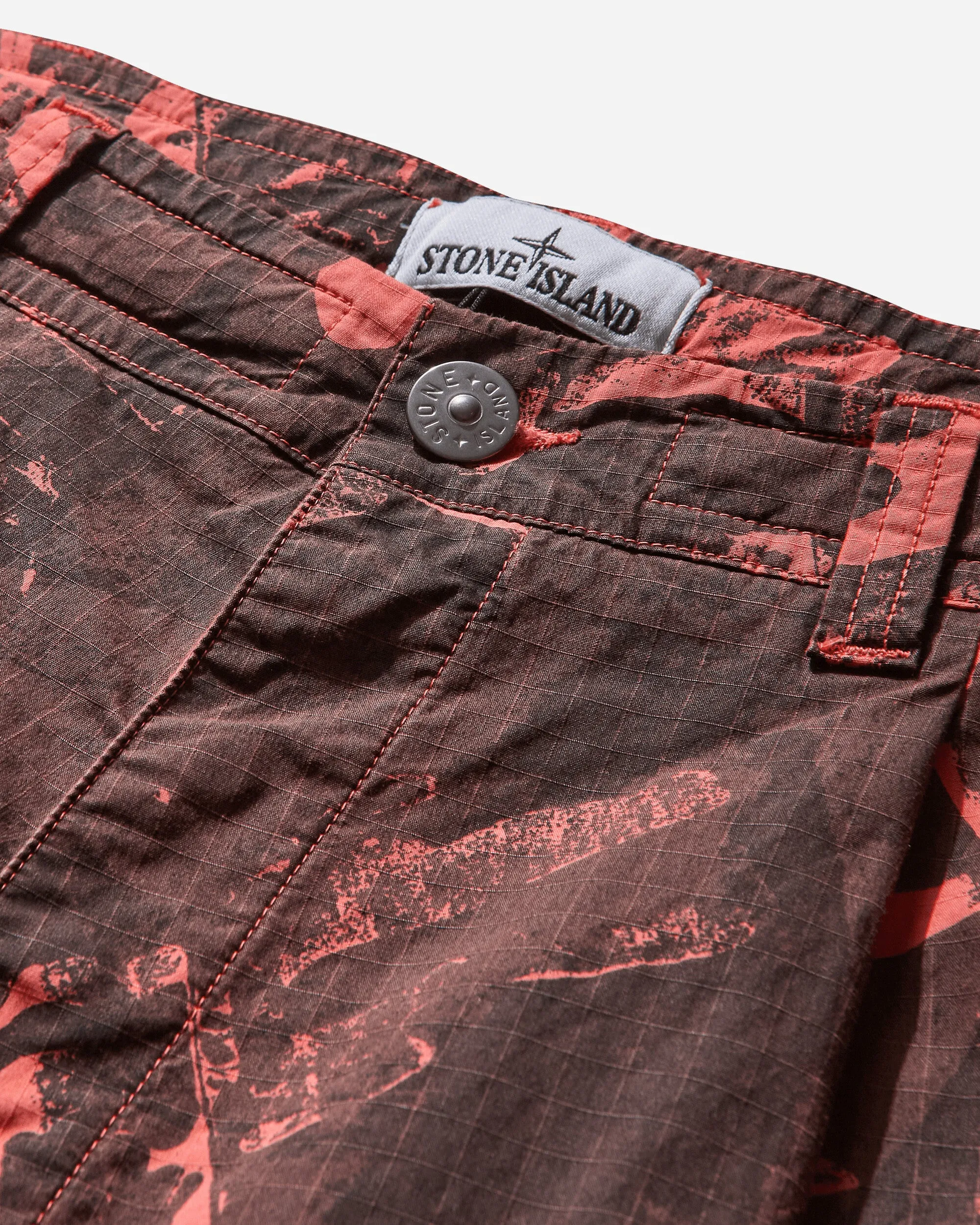 Men'S Scan Camo Print Pants Black Comfortable Wolf Bacteria Control