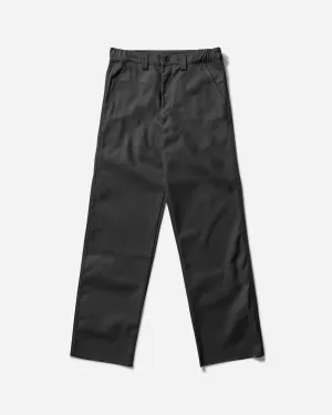 Pleated Feature Comfortable Elastic Band Edge Binding Men'S Slam Jam Chaos Is Order 10000 Replicated Pants Charcoal