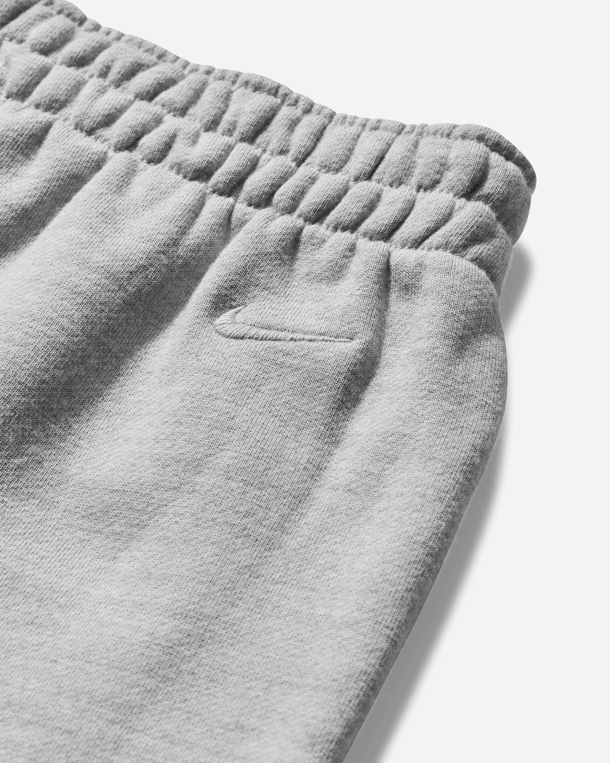 Men'S Solo Swoosh Open Hem Fleece Pants Heather Knitwear Evolving