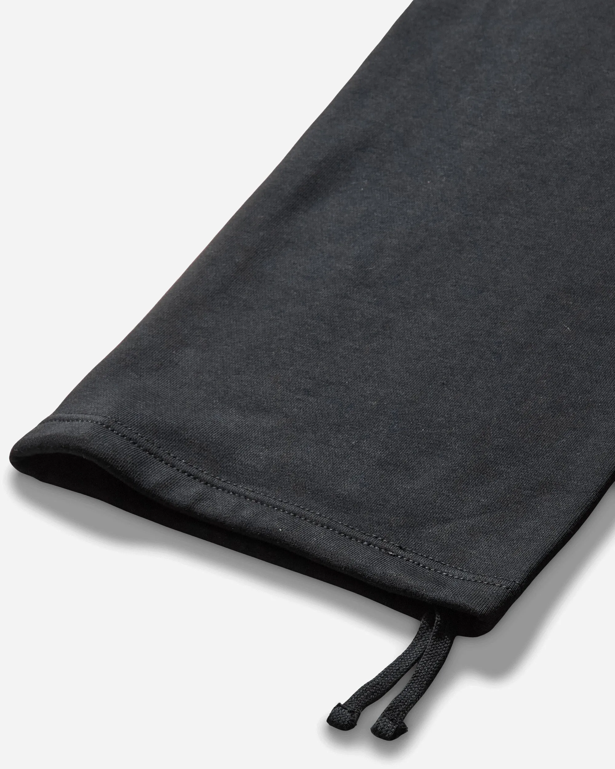 Men'S Solo Swoosh Open Hem Fleece Sweatpants Black Comfortable Black Widow Loose-Fitting