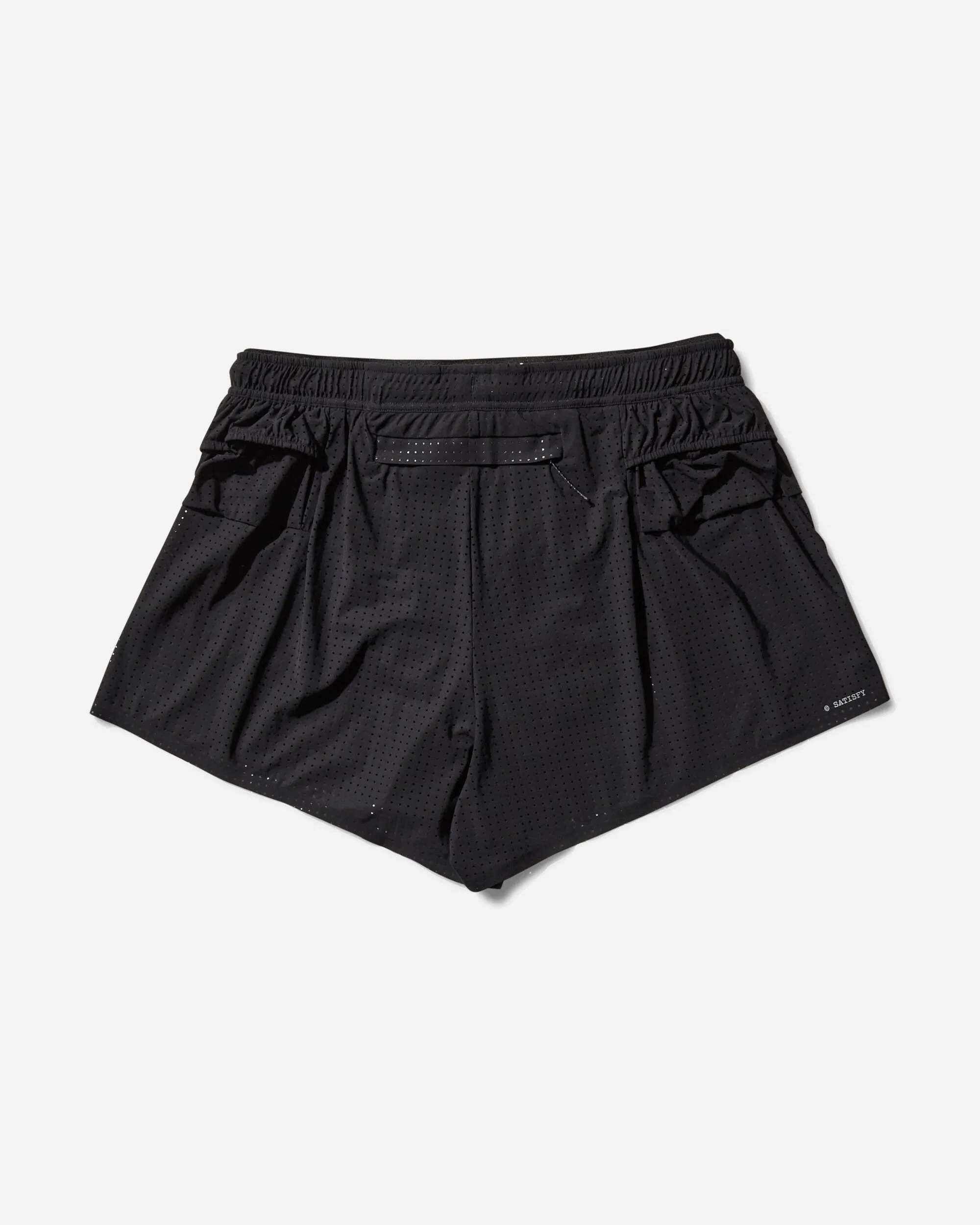 Men'S SpaceO 2.5" Distance Shorts Black Comfortable Ankle Area Support Garden Tools