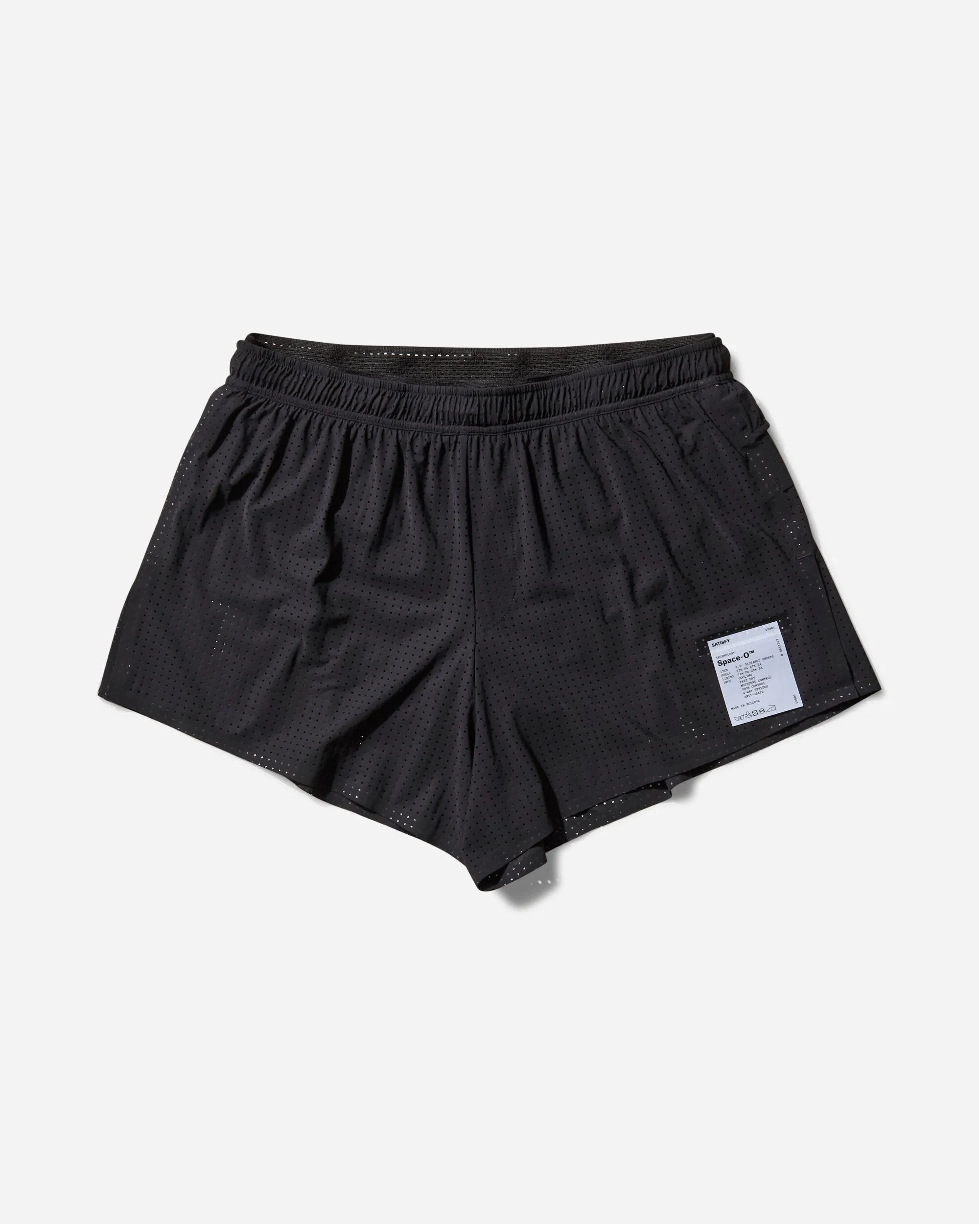 QuickDrying Men'S SpaceO 2.5" Distance Shorts Black