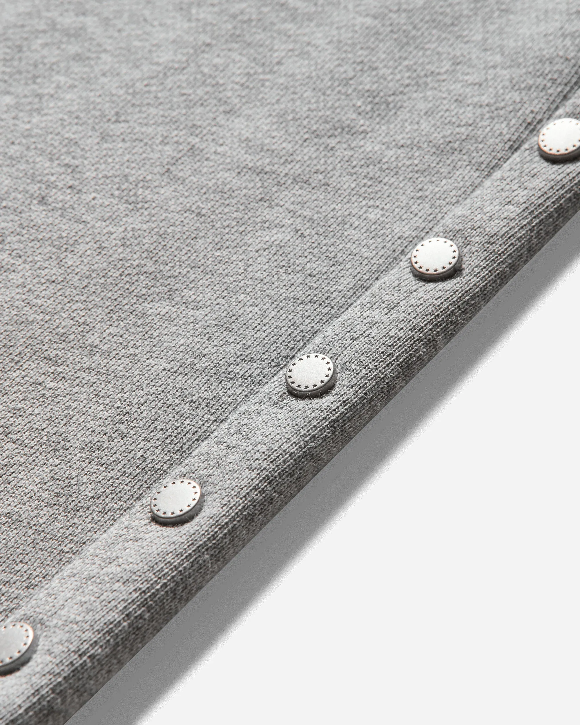 Shrugs Waist Balance Men'S Studded Big Sweatpants Grey