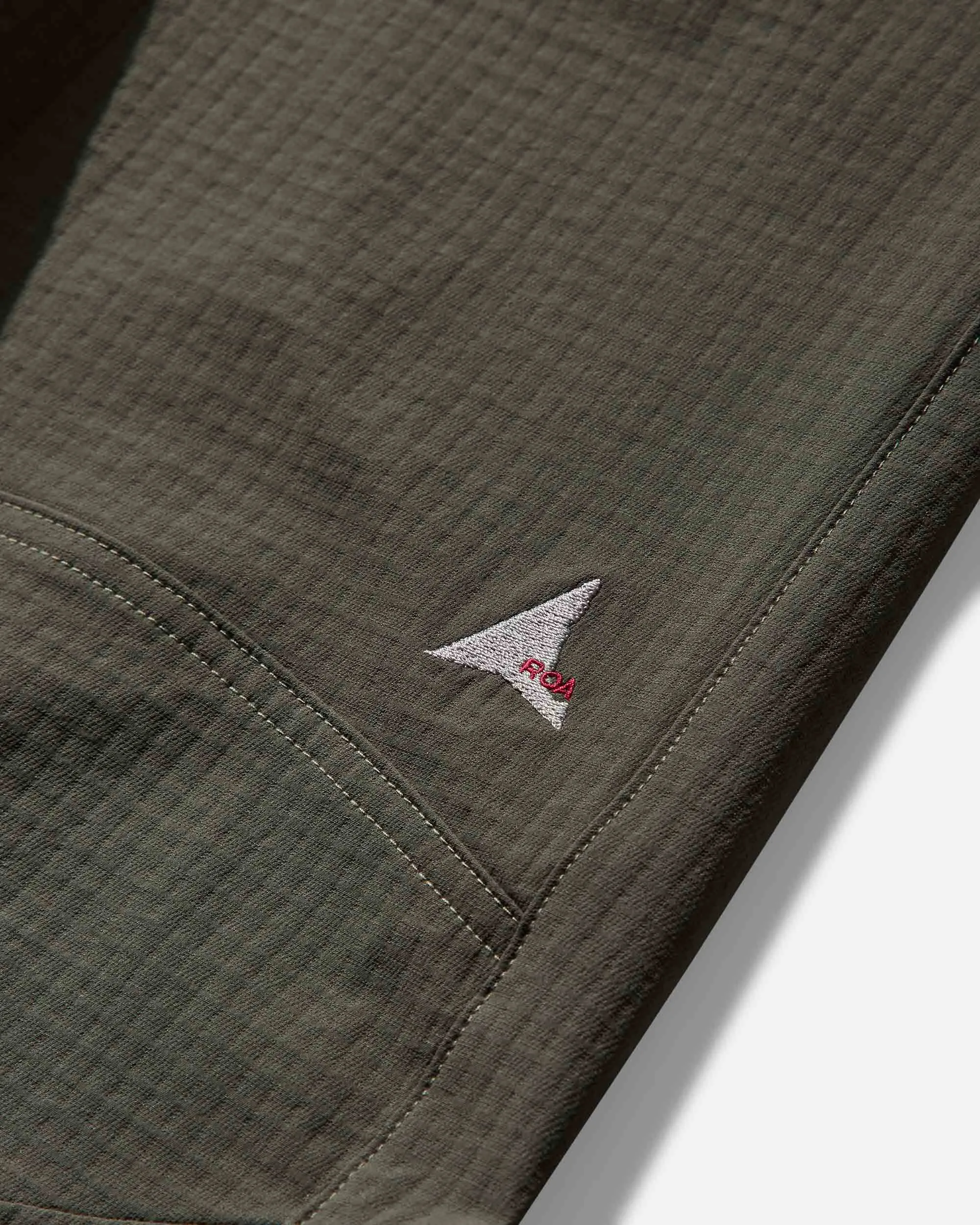 Men'S Tambo Shaped Softshell Pants Dark Olive Hemmed Feature