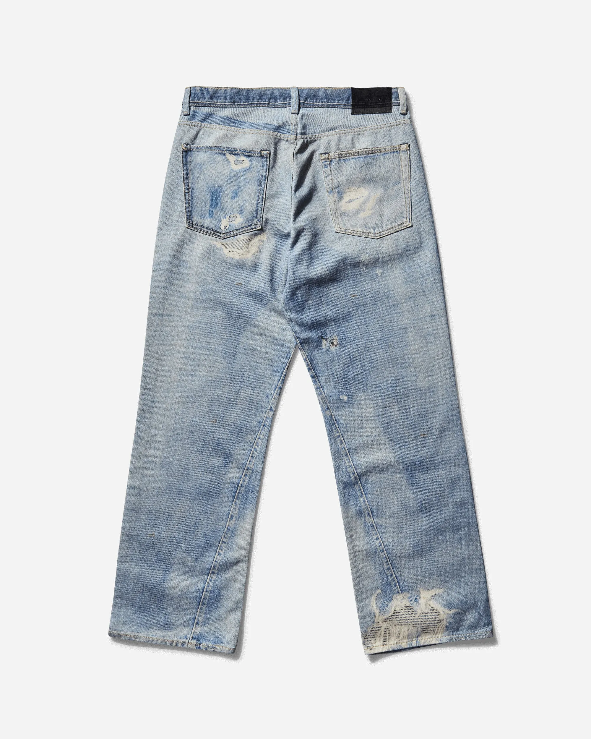 Semi-Formal Men'S Third Cut Jeans Digital Denim Print