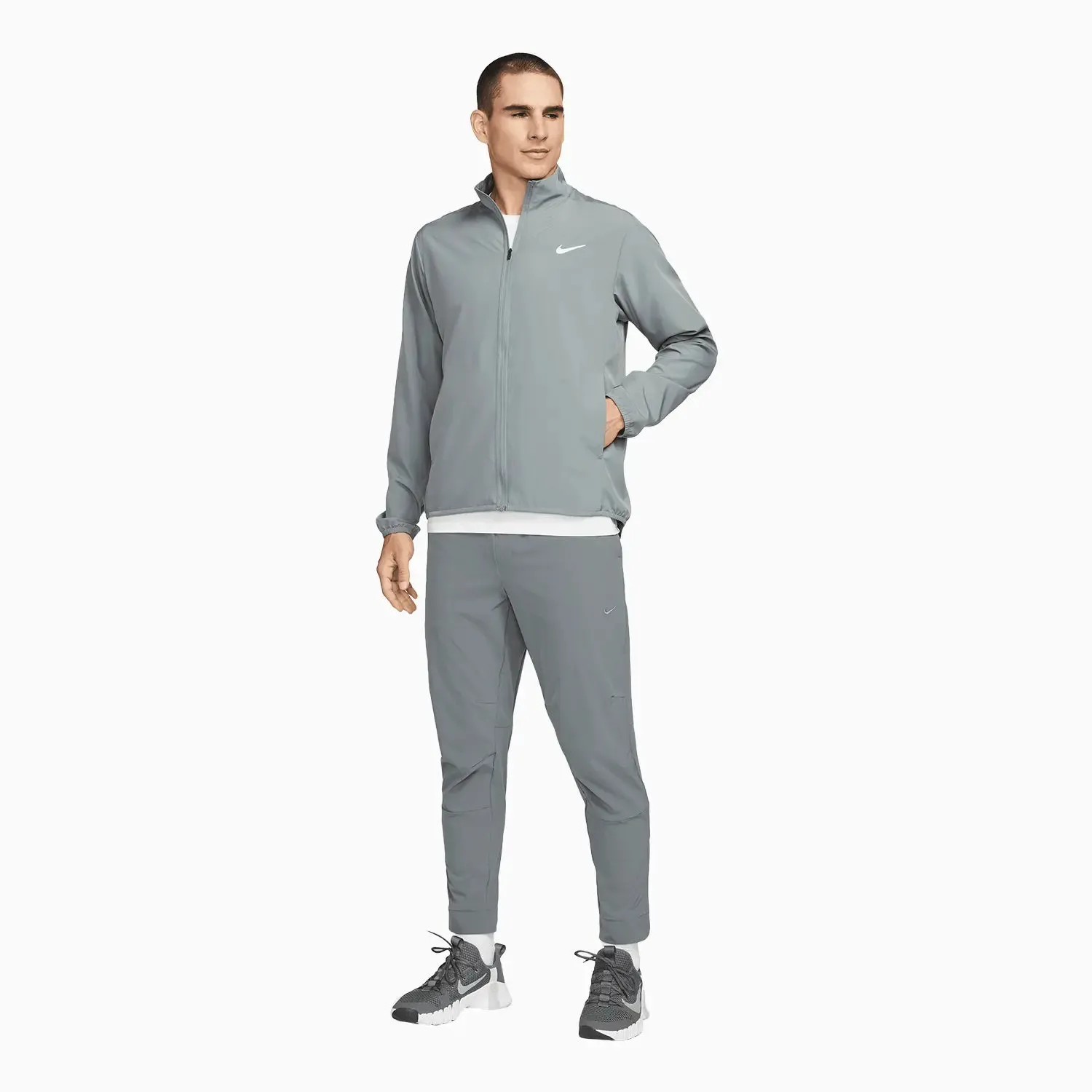 Men'S Unlimited Dri-Fit Zippered Cuff Sweat Pant Close Trousers Design