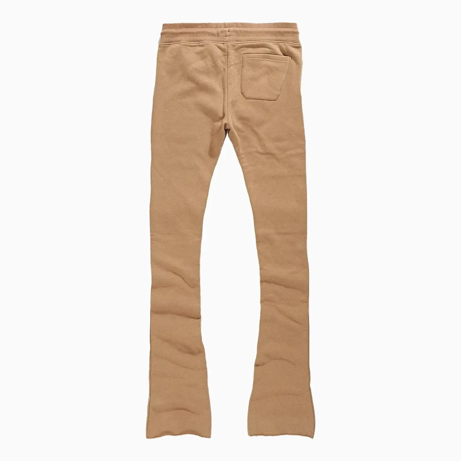 Asymmetric Hem Braided Strap Men'S Uptown Stacked Sweat Pant