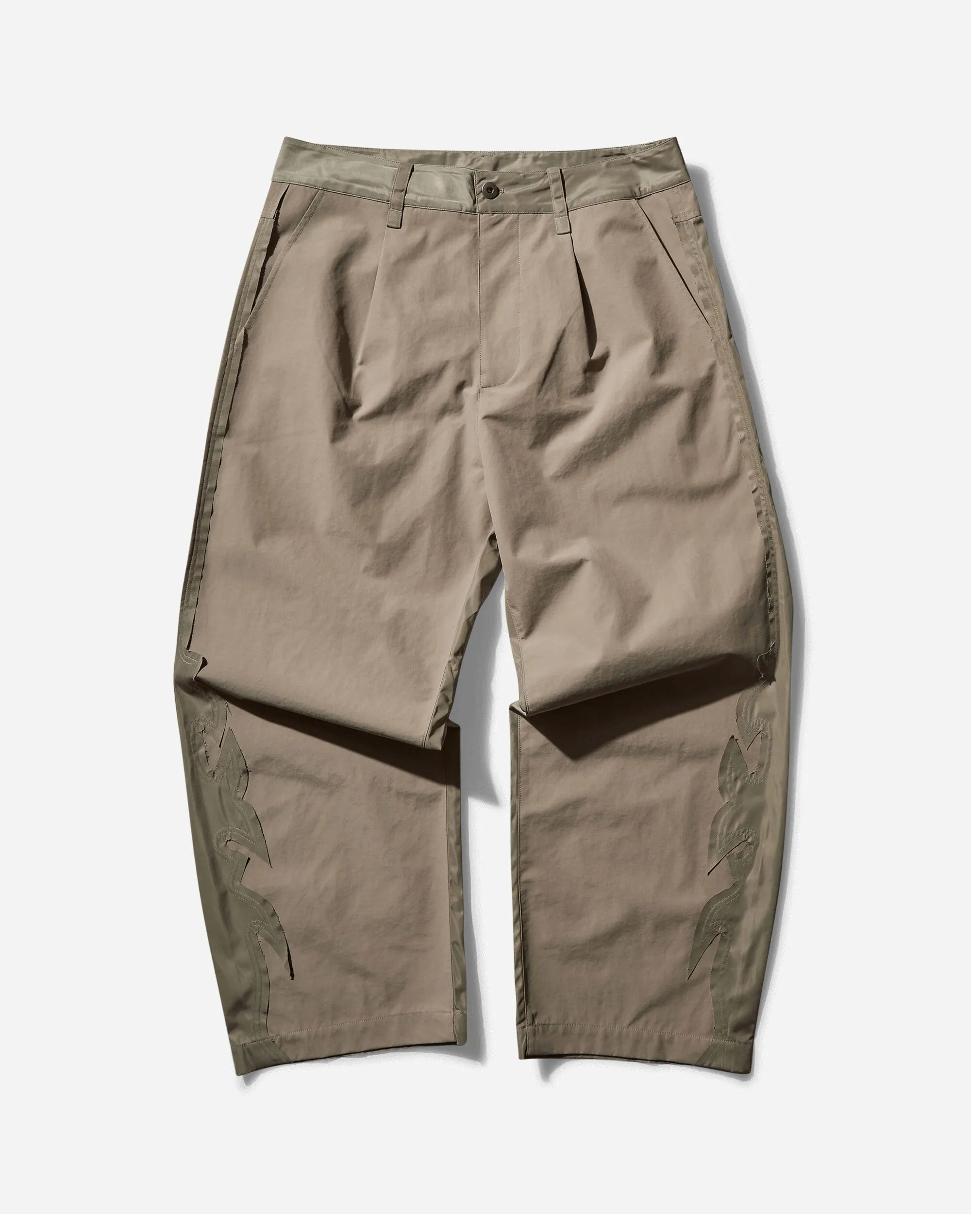 Adorable Flowing Men'S Wave Seam Nylon Pants Moon Rock