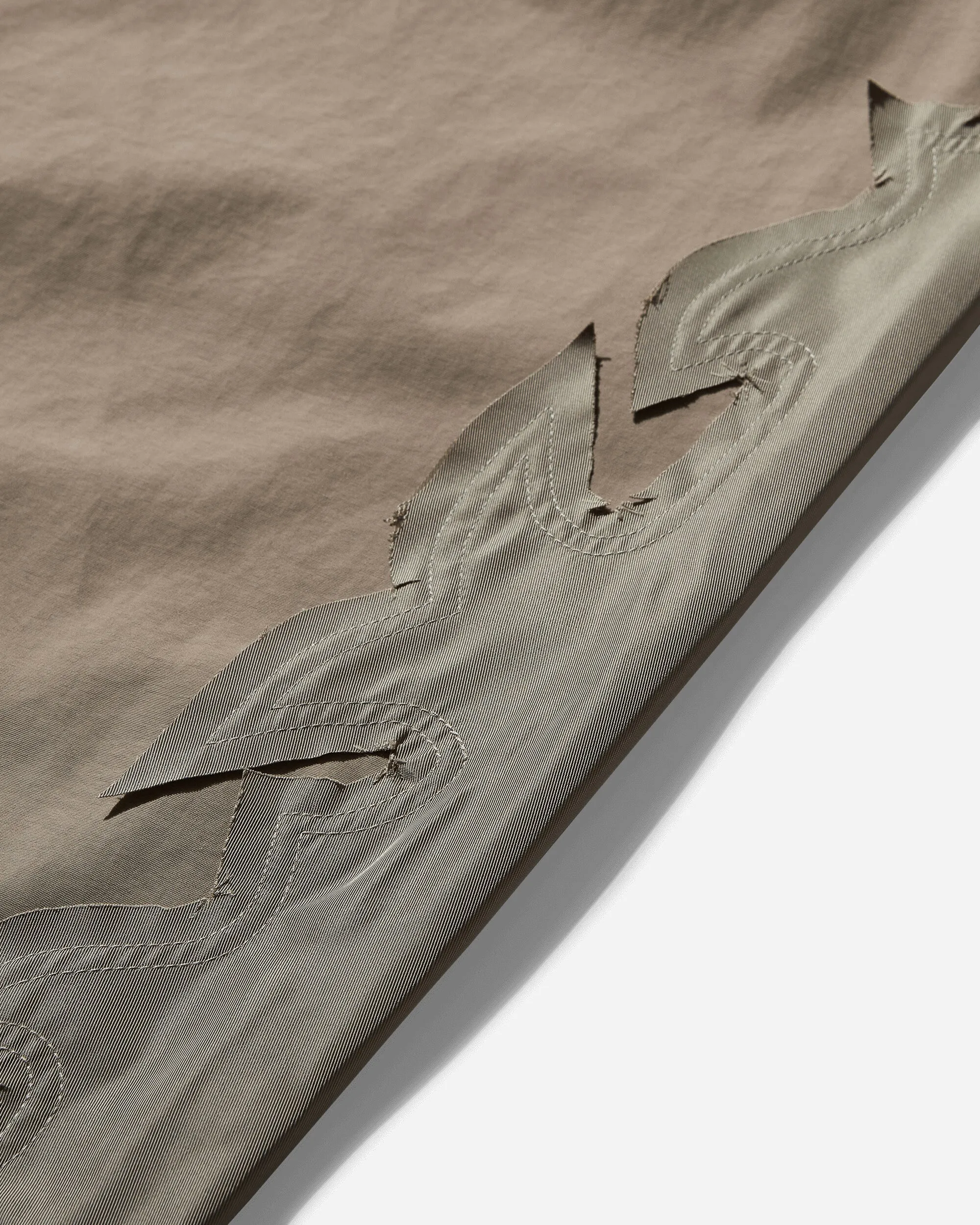 Men'S Wave Seam Nylon Pants Moon Rock Comfortable Glued Comfortable Elastic Operation