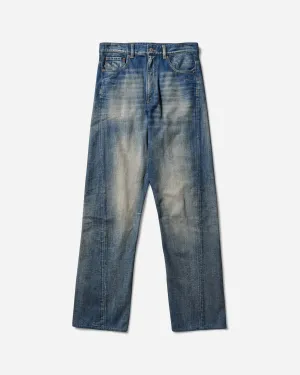 Suave Men'S Wide-Leg Jeans Blue