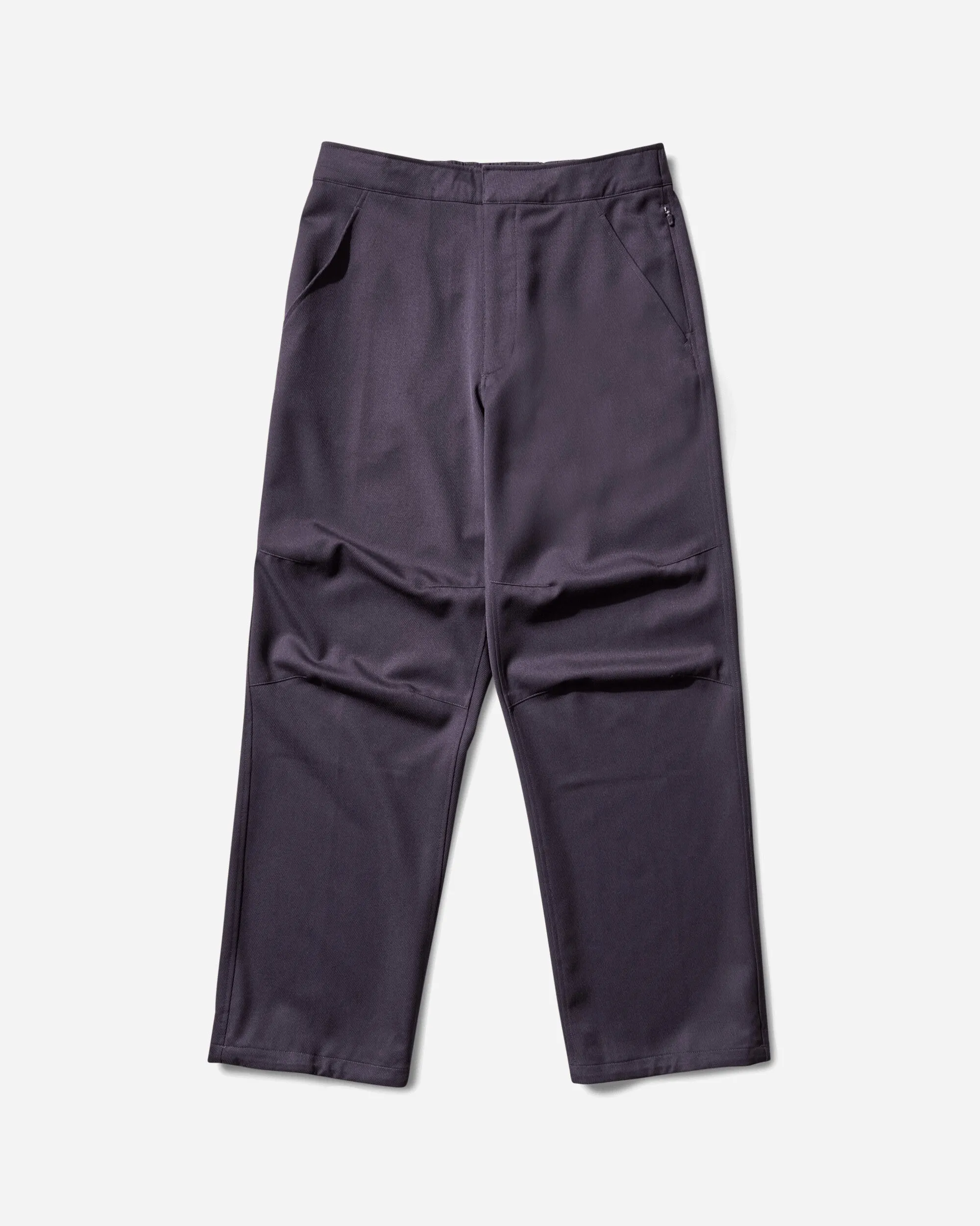 Reinforced Sleeve Thin Lining Men'S Wool Classic Woven Pants Cave Purple