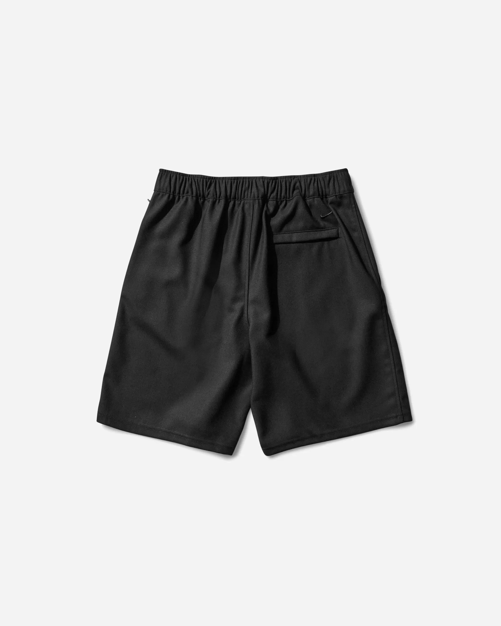 Men'S Wool Classic Woven Shorts Black Comfortable Standing Point