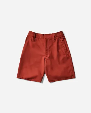 Men'S Wool Classic Woven Shorts Mars Stone Anti-Slip Sleeve