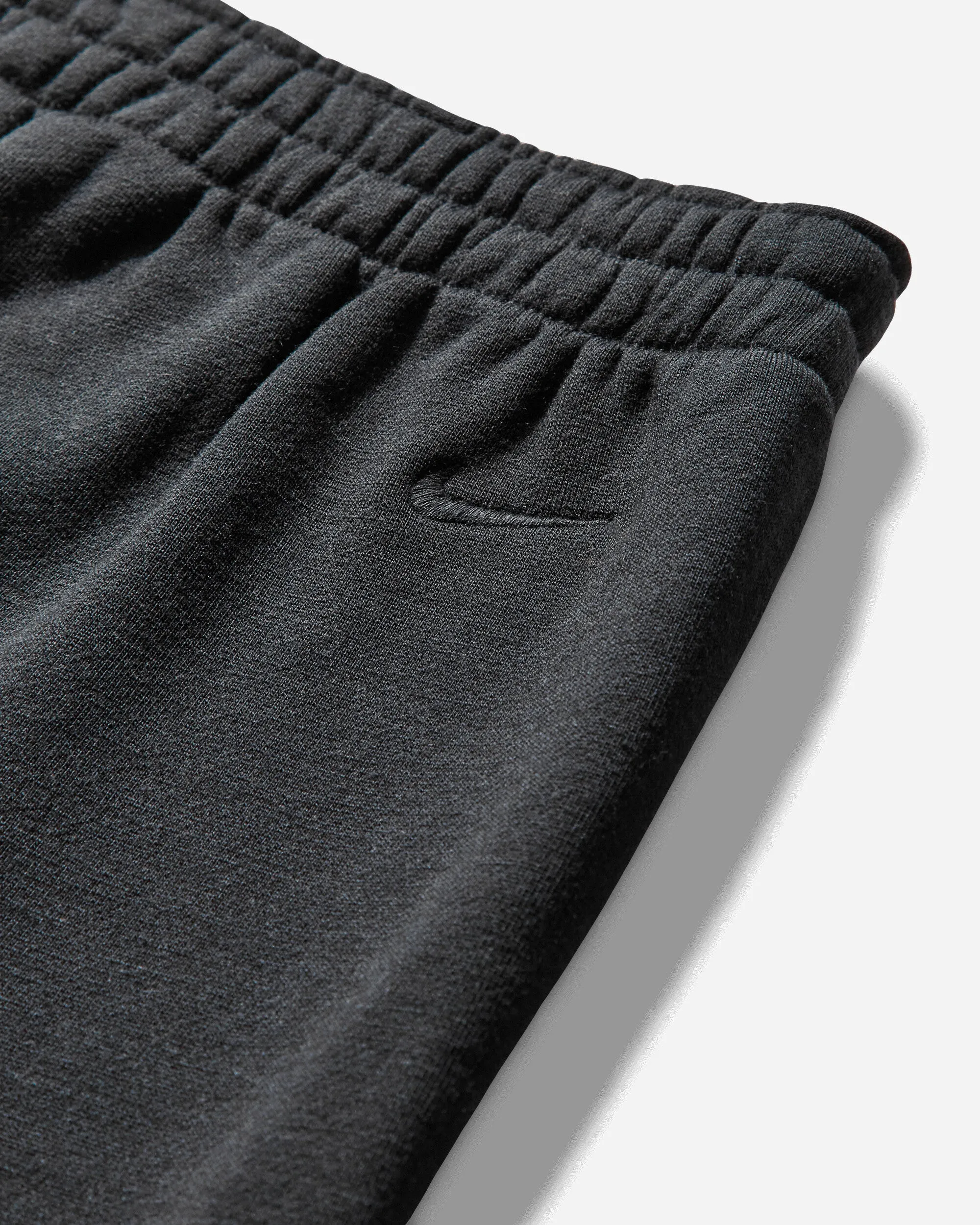 Men'S Wool Classics Fleece Shorts Black Shiny Multi-Functionality Index