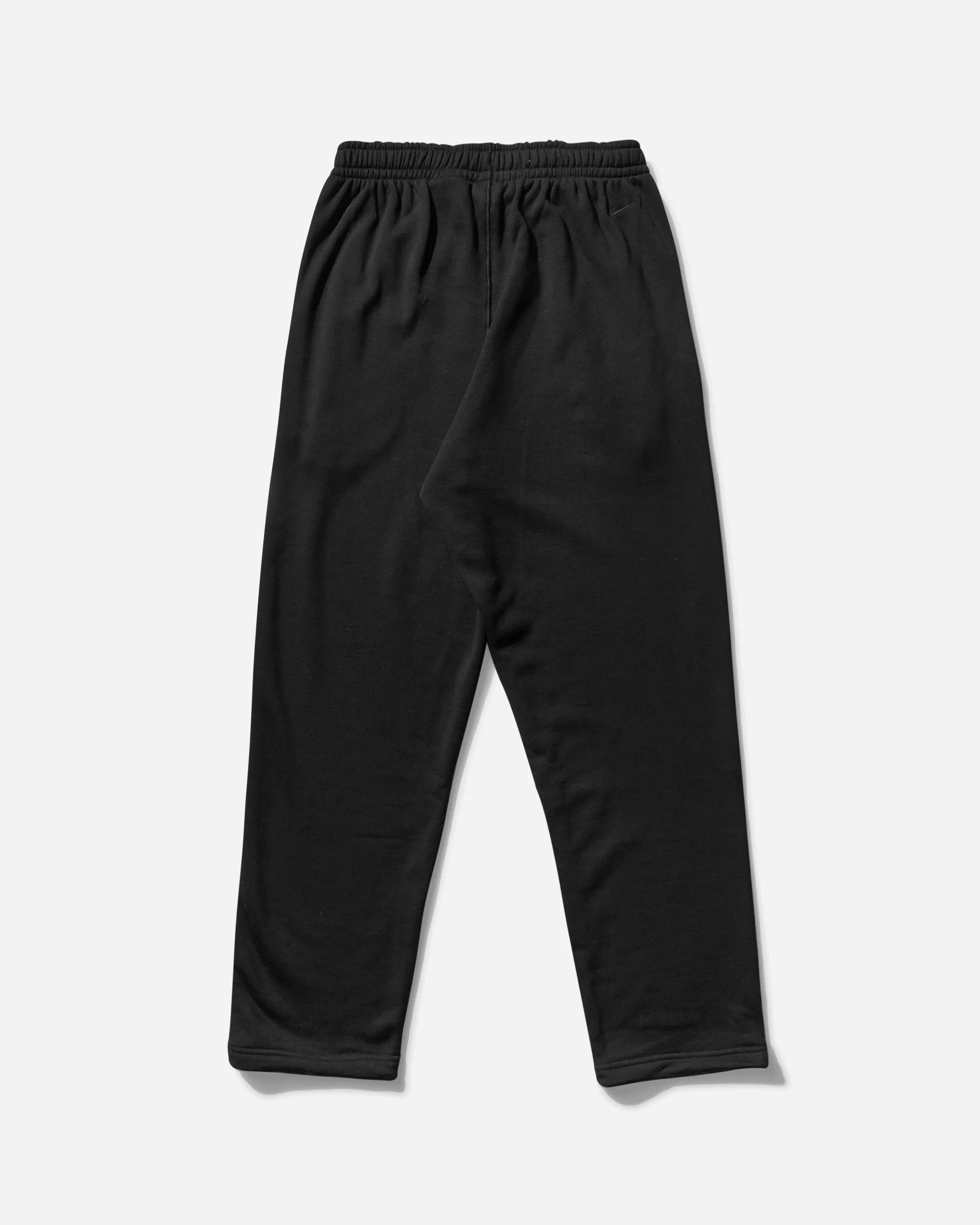 Anti-Sexual Harassment Comfortable Elastic Section Men'S Wool Classics Open Hem Fleece Pants Black