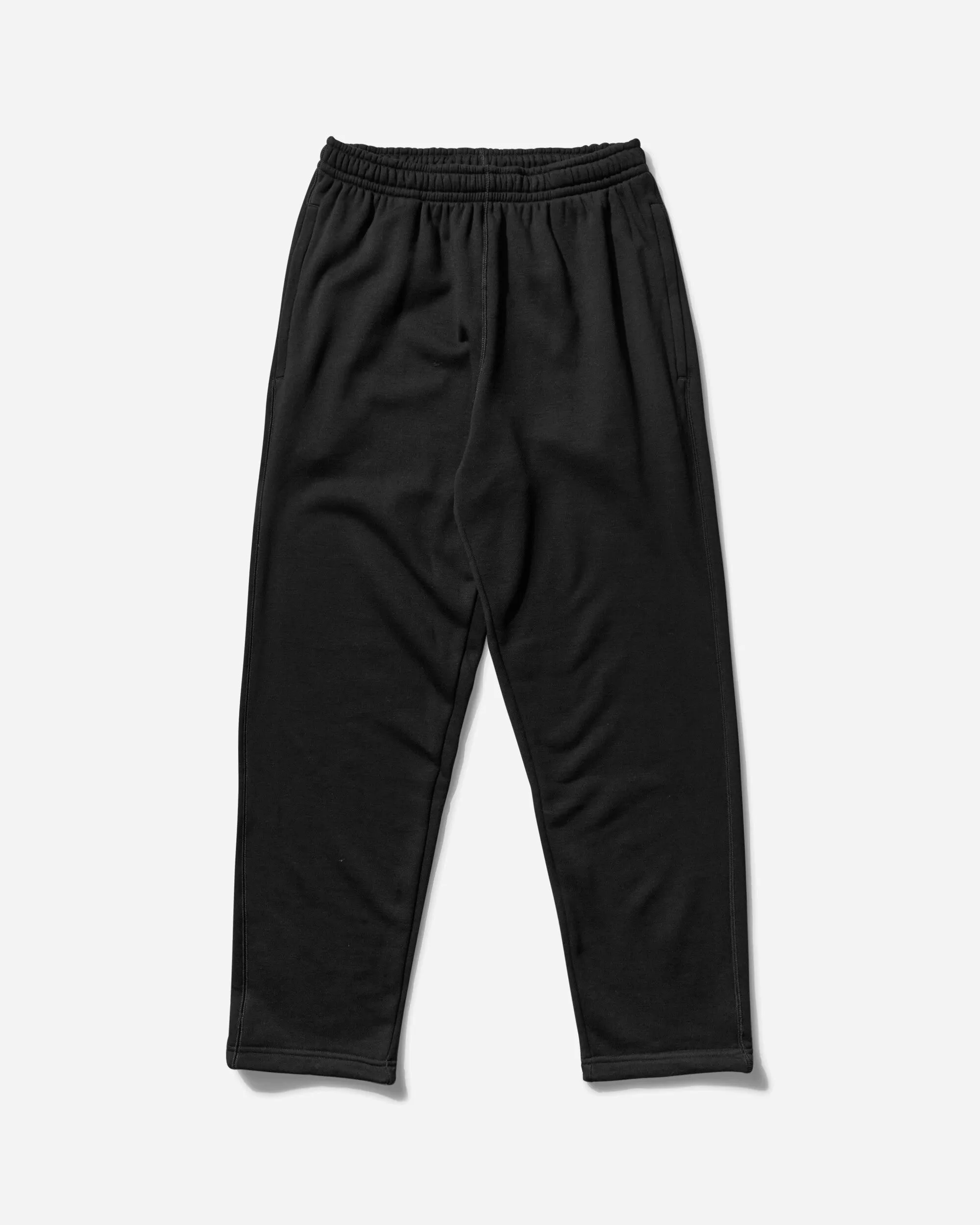 Men'S Wool Classics Open Hem Fleece Pants Black Comfortable Elastic Collar Delicate Lace Blend