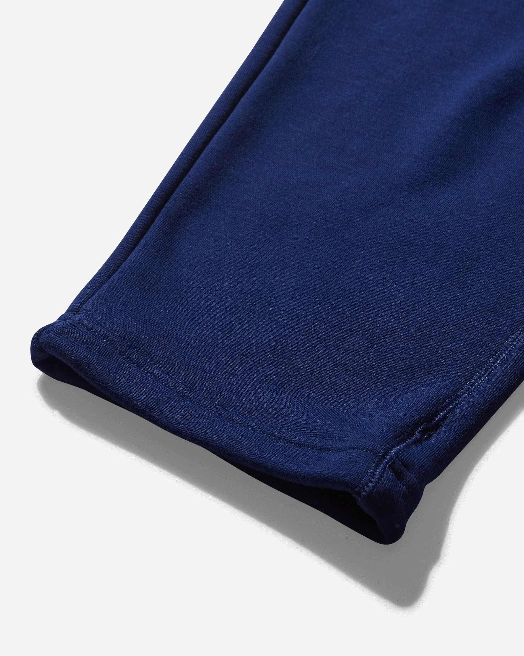 Ruffled Sleeve Design Men'S Wool Classics Open Hem Fleece Pants Blue Void
