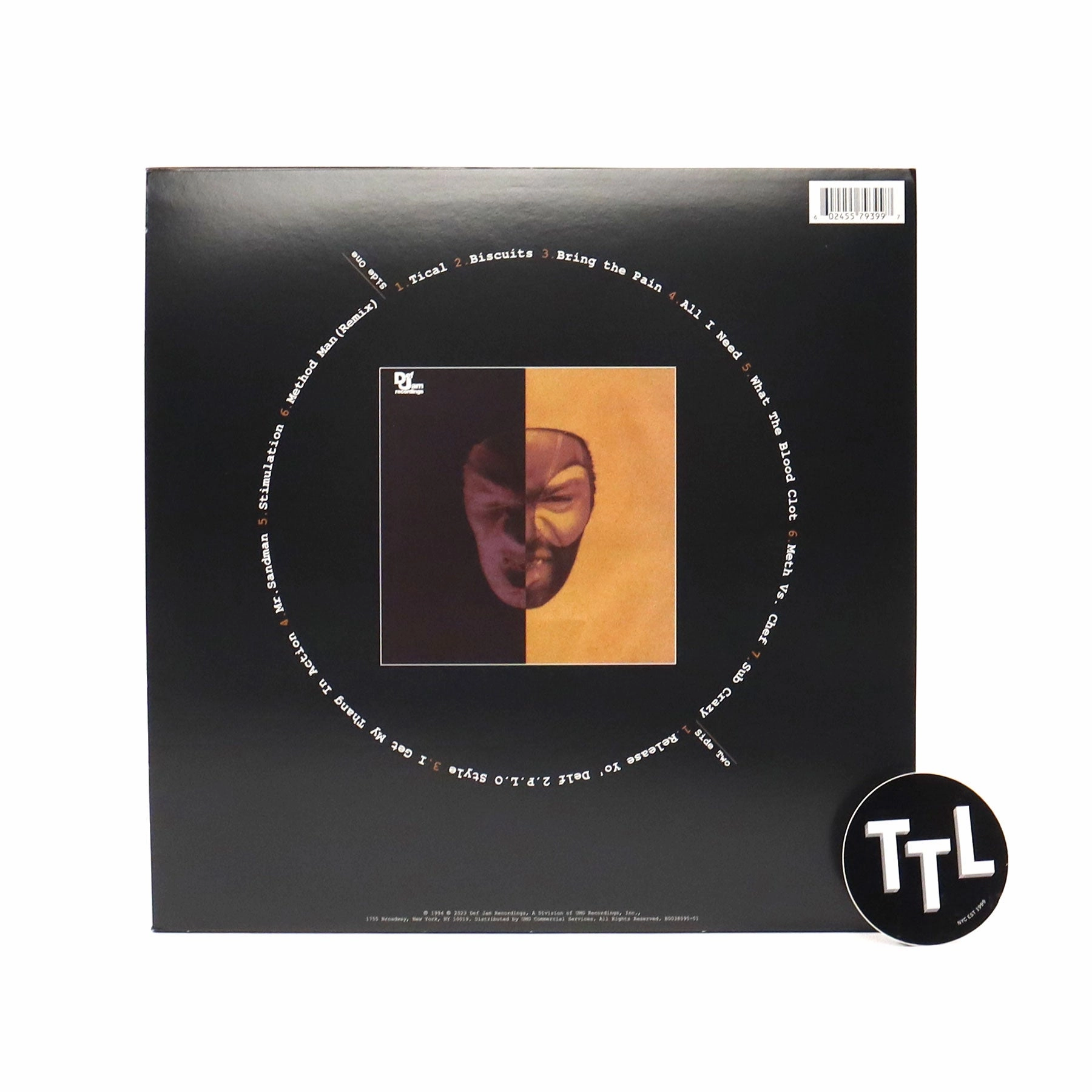 Method Man: Tical (Colored Vinyl) Vinyl LP