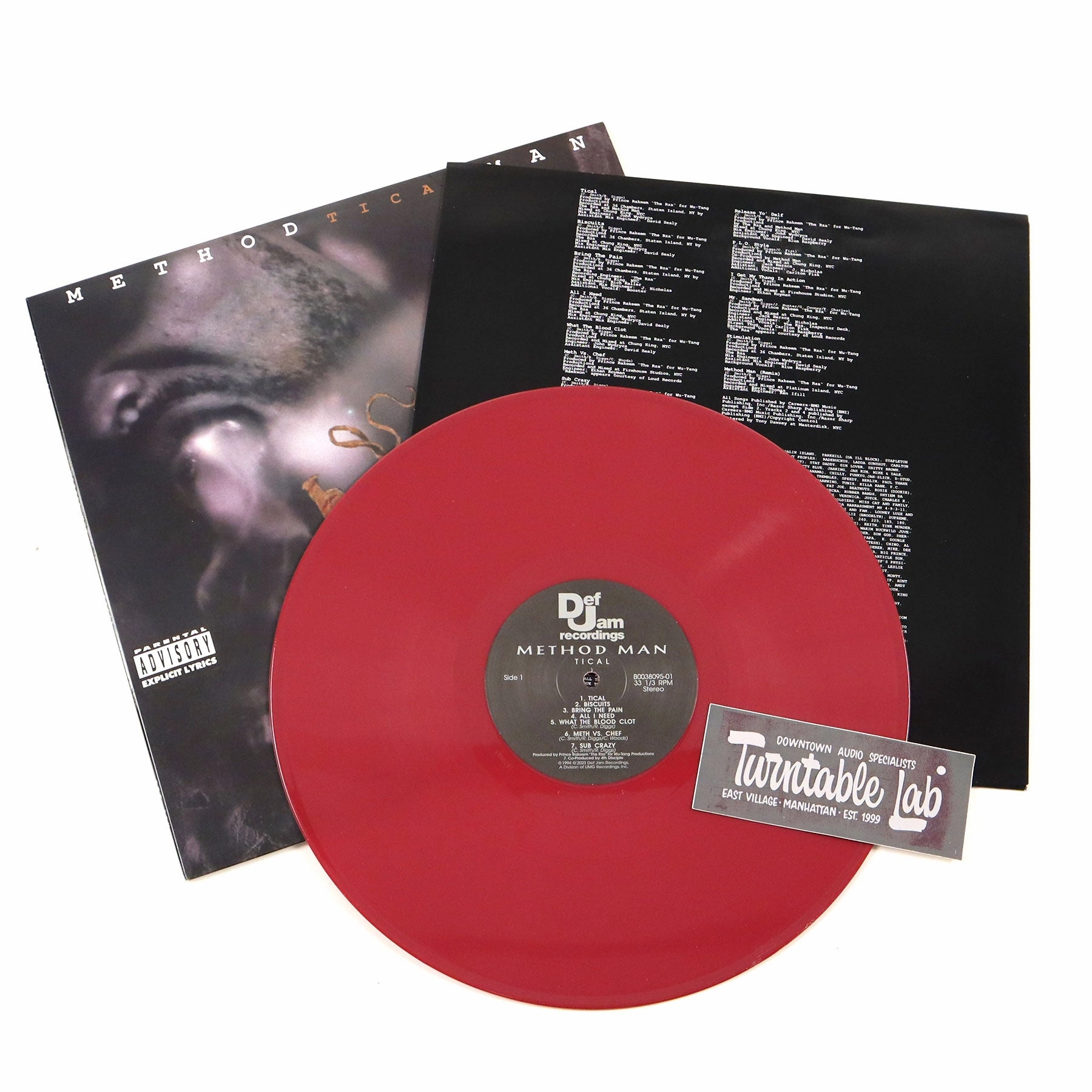 Method Man: Tical (Colored Vinyl) Vinyl LP