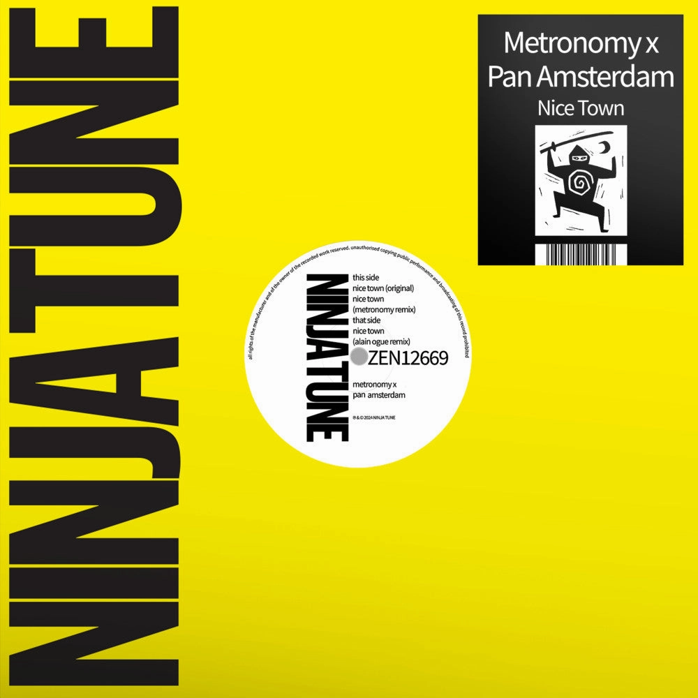 Metronomy x Pan Amsterdam  Nice Town (Ninja Tune) (Arrives in 30 Days)