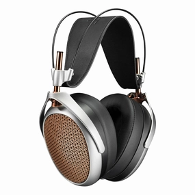 Meze Audio Poet Open-Back Wired Headphones hi-fi unbalanced input,hi-fi signal purity,hi-fi acoustic panel