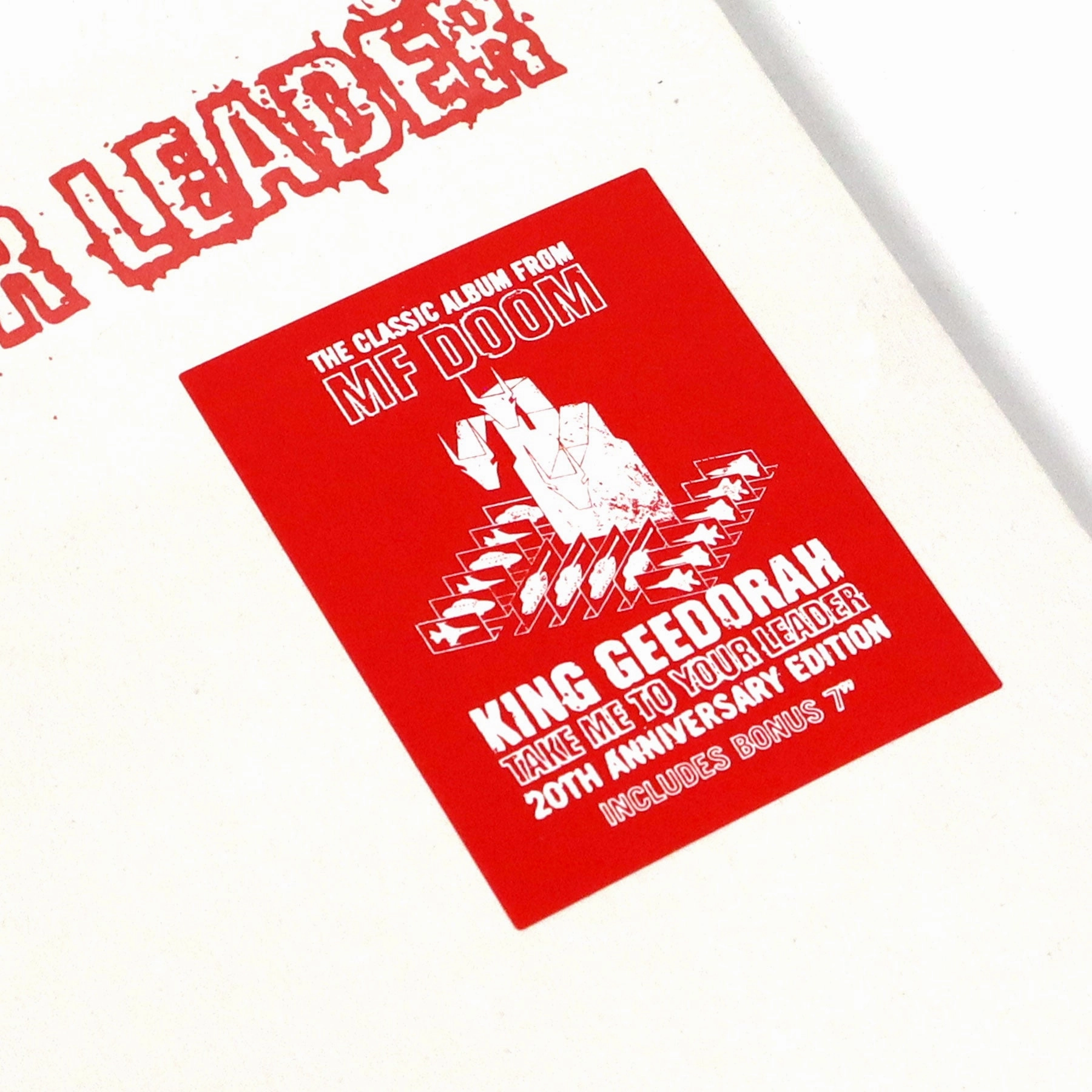 MF Doom: King Geedorah - Take Me To Your Leader - Deluxe Edition Vinyl 2LP 7"