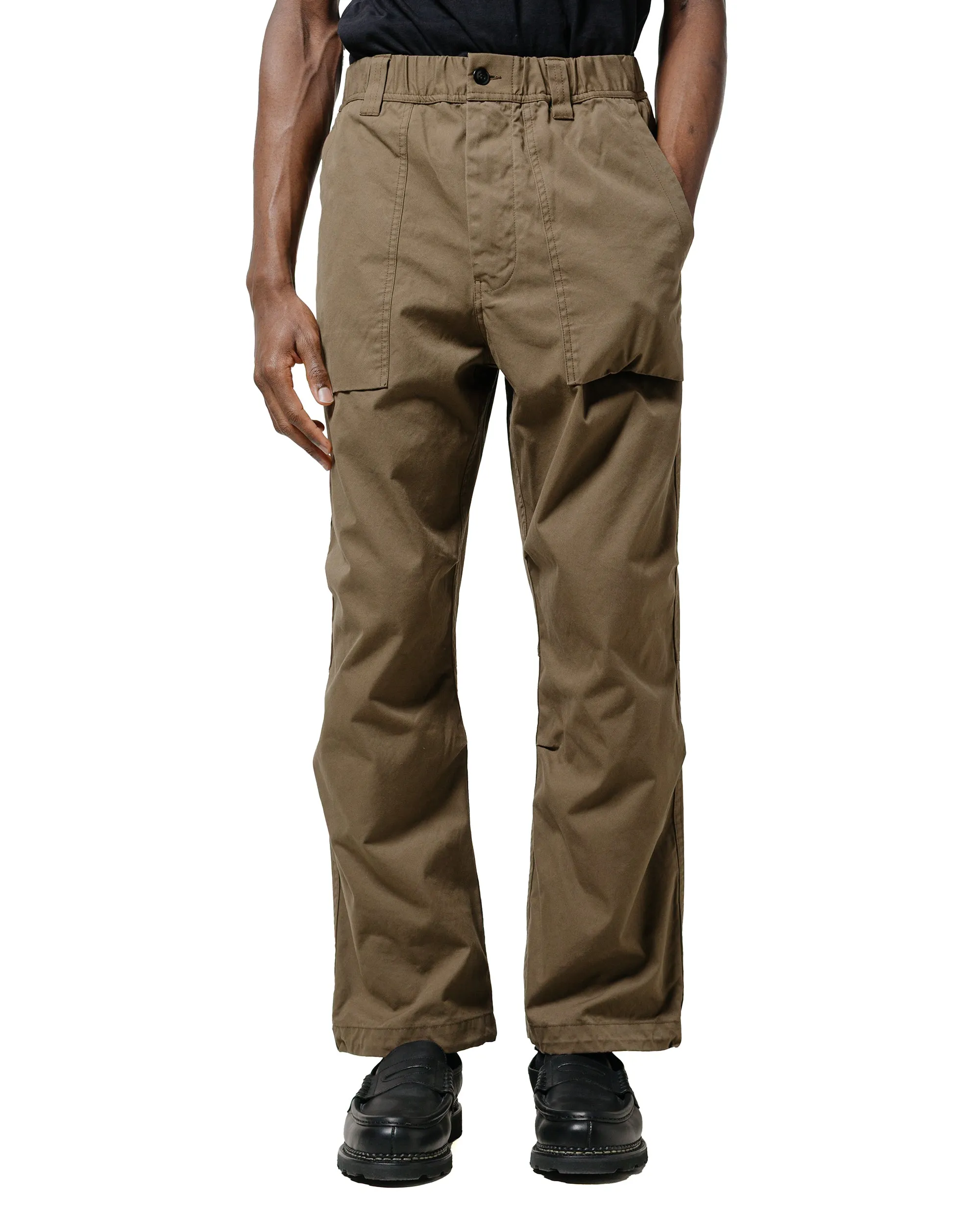 Mhl Trekking Trouser Cotton Blend Cordura Khaki Soft Fabric"