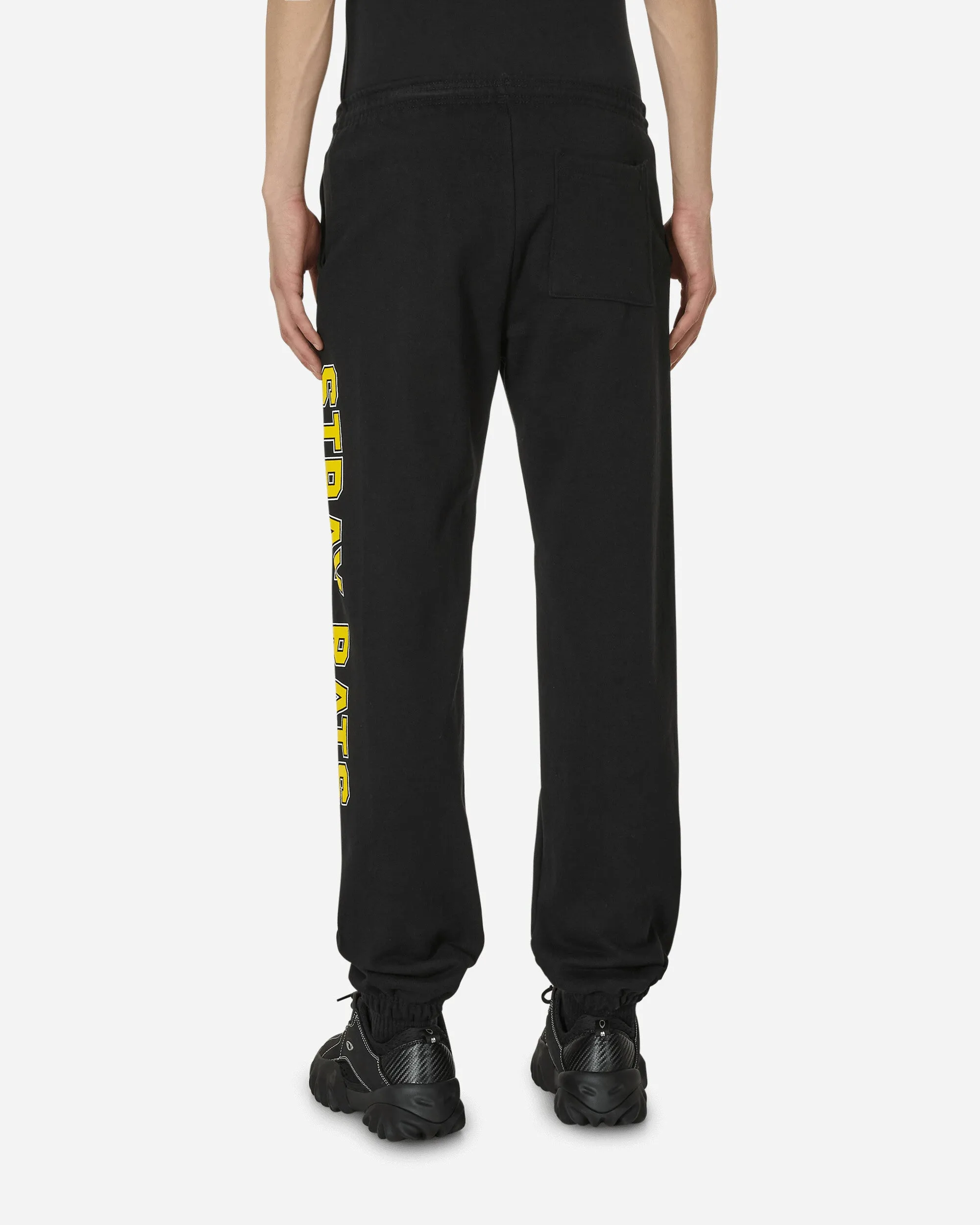 Anti-Fake Commitment Earth Tone Sleeve Miami Sweatpants Black