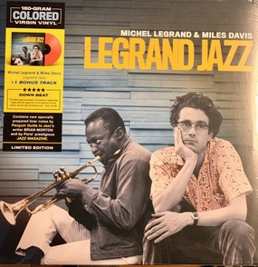 Michel Legrand & Miles Davis  Legrand Jazz-COLOURED LP  (Arrives in 4 Days)