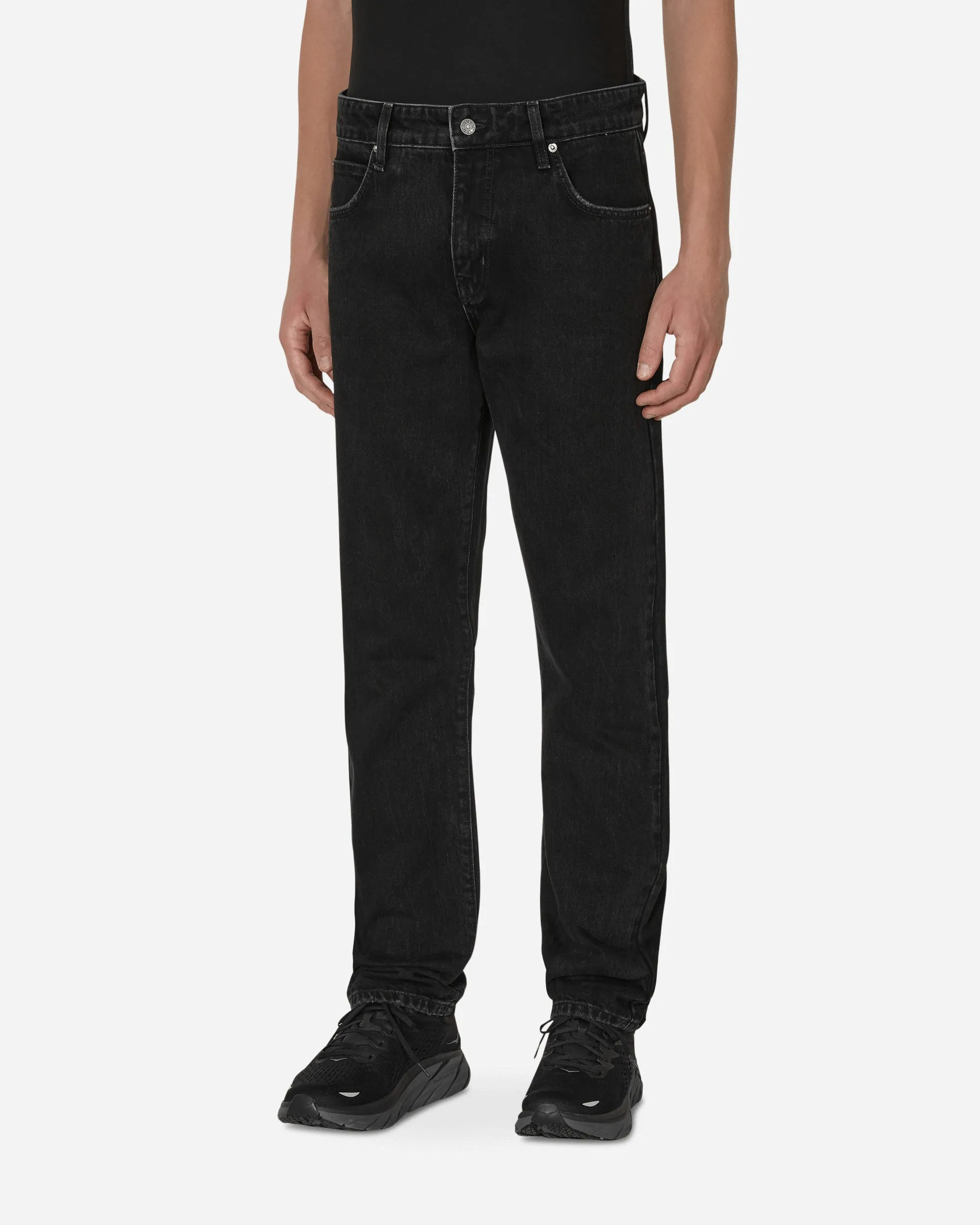 Anti - Peace Heater Straight Denim Pants Black