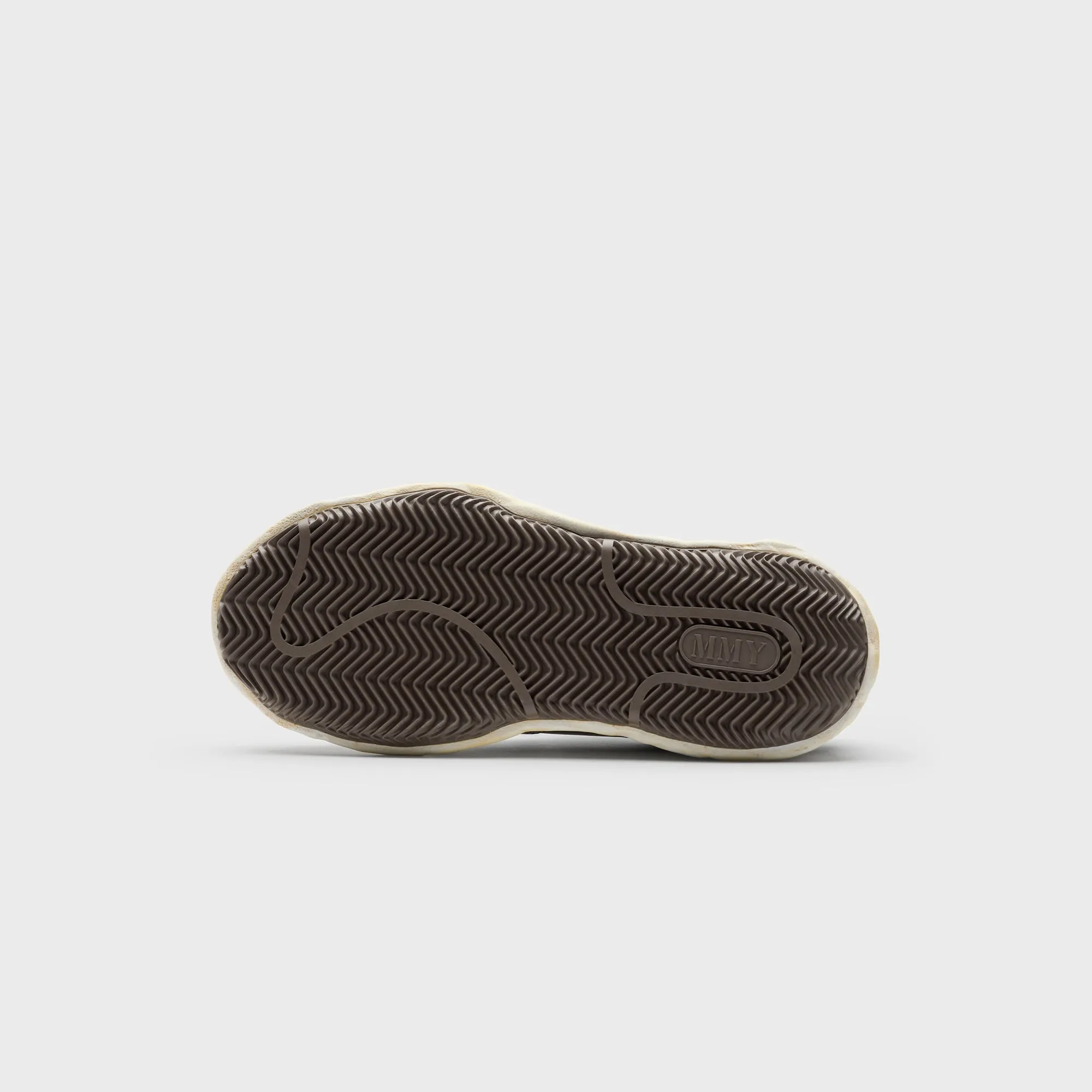 Mihara Yasuhiro Blakey Original Sole Wrinkled Leather Low Top Sneaker - Green Independence Day Sale Christmas Day Sale