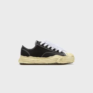 Mihara Yasuhiro Hank Original Sole Low Top - Garment Dyed Black Certified Detail Comfortable Fit Straps