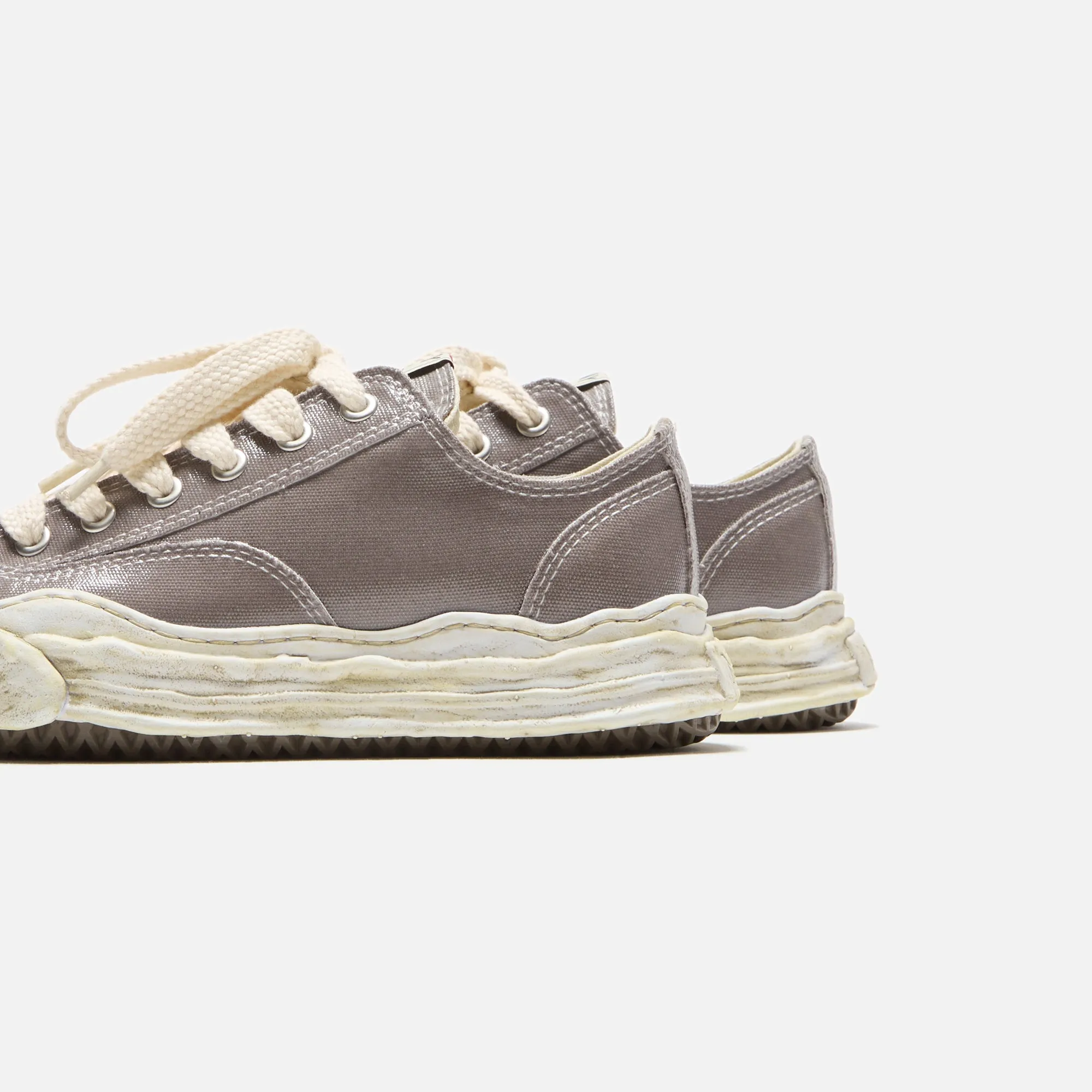 Mihara Yasuhiro Hank Original Sole Low Top - Silicone Coating / Gray Not for the Ordinary