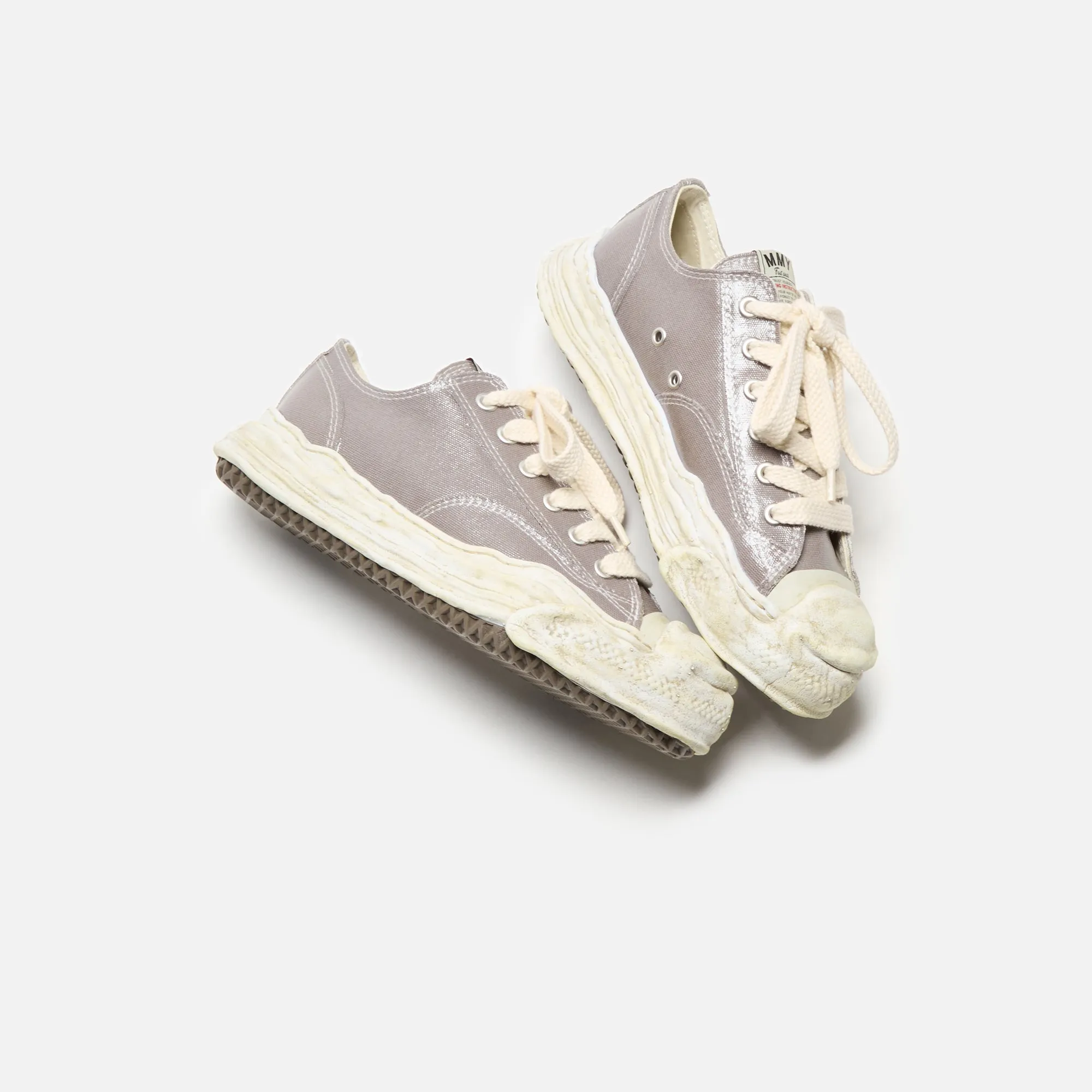 Big Savings Mihara Yasuhiro Hank Original Sole Low Top - Silicone Coating / Gray